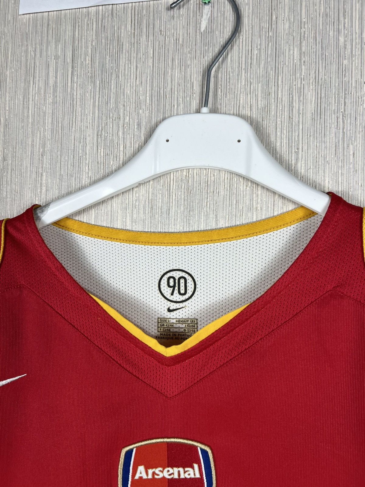 Nike Vintage Nike Arsenal total 90 O2 jersey central logo t-shirt Size US L / EU 52-54 / 3 - 5 Thumbnail