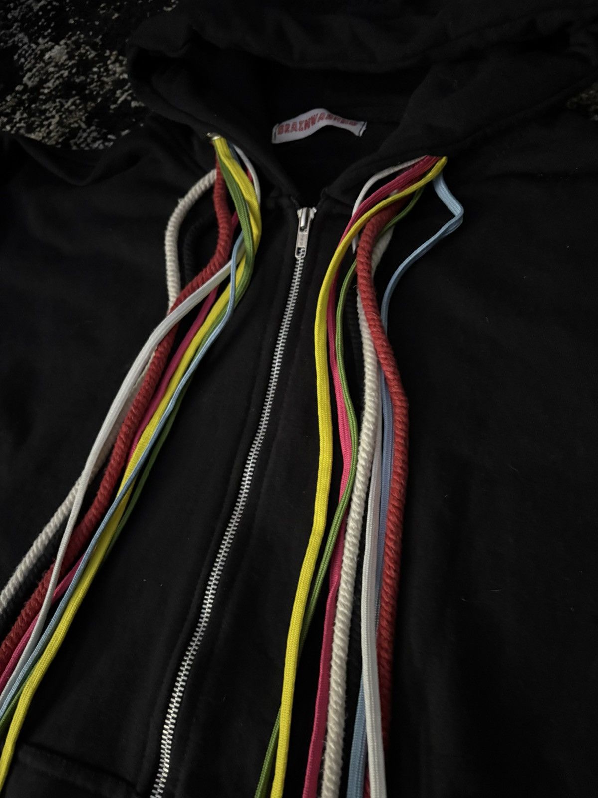 Other Brainwashed multi color drawstring zip up Size US XL / EU 56 / 4 - 3 Thumbnail