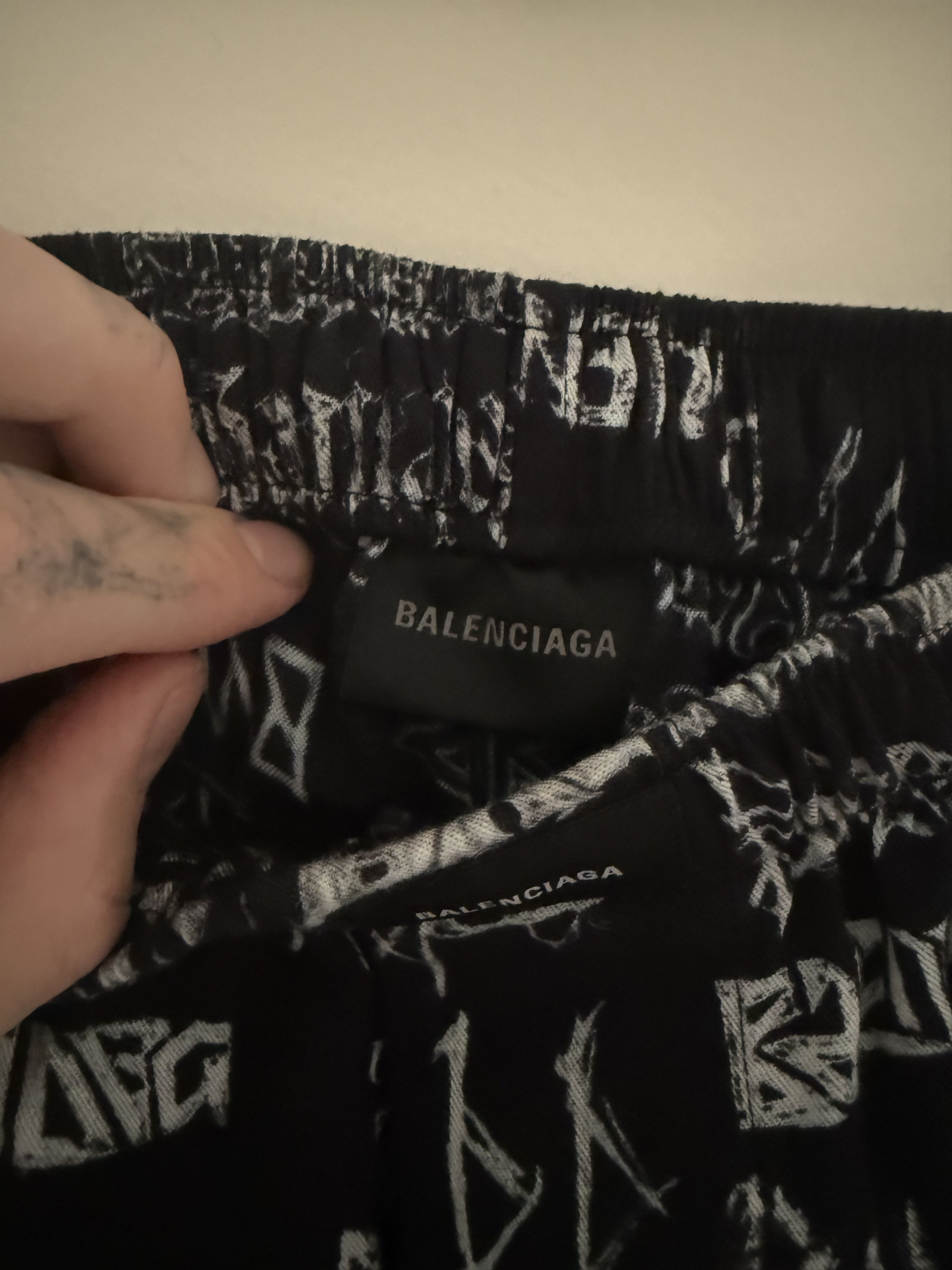 Balenciaga BALENCIAGA DIY PIJAMA PANTS Size US 30 / EU 46 - 5 Thumbnail