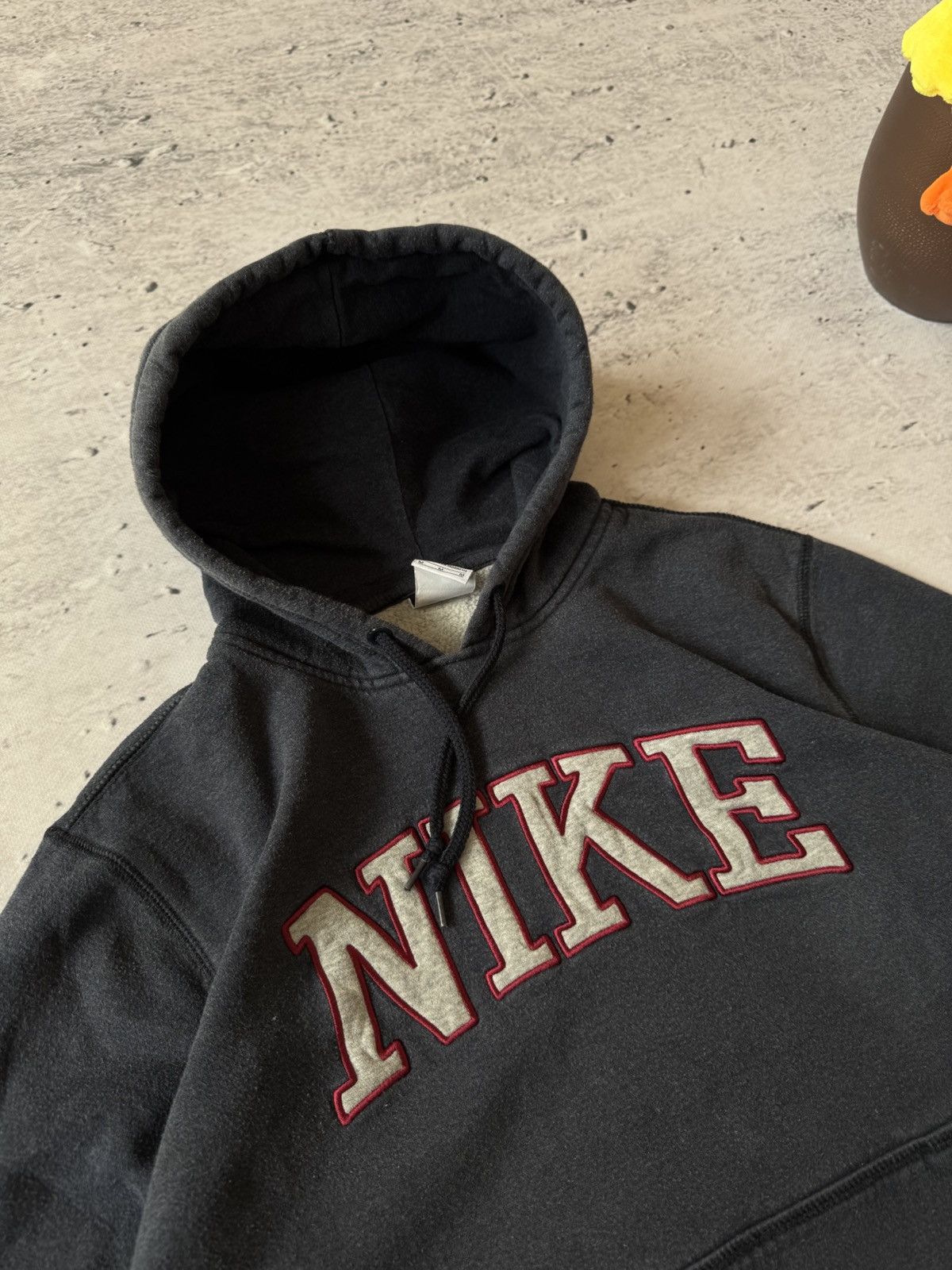 Nike × Vintage NIKE VINTAGE 00s y2k OVERSIZE BAGGY ZIP HOODIE CENTER LOGO Size US M / EU 48-50 / 2 - 3 Thumbnail