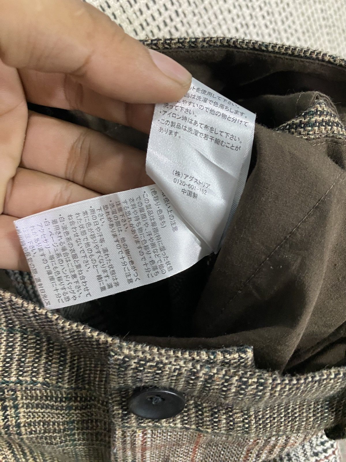 HARE Japanase brand Hare wool patch work style pant nice pattern Size US 30 / EU 46 - 11 Thumbnail