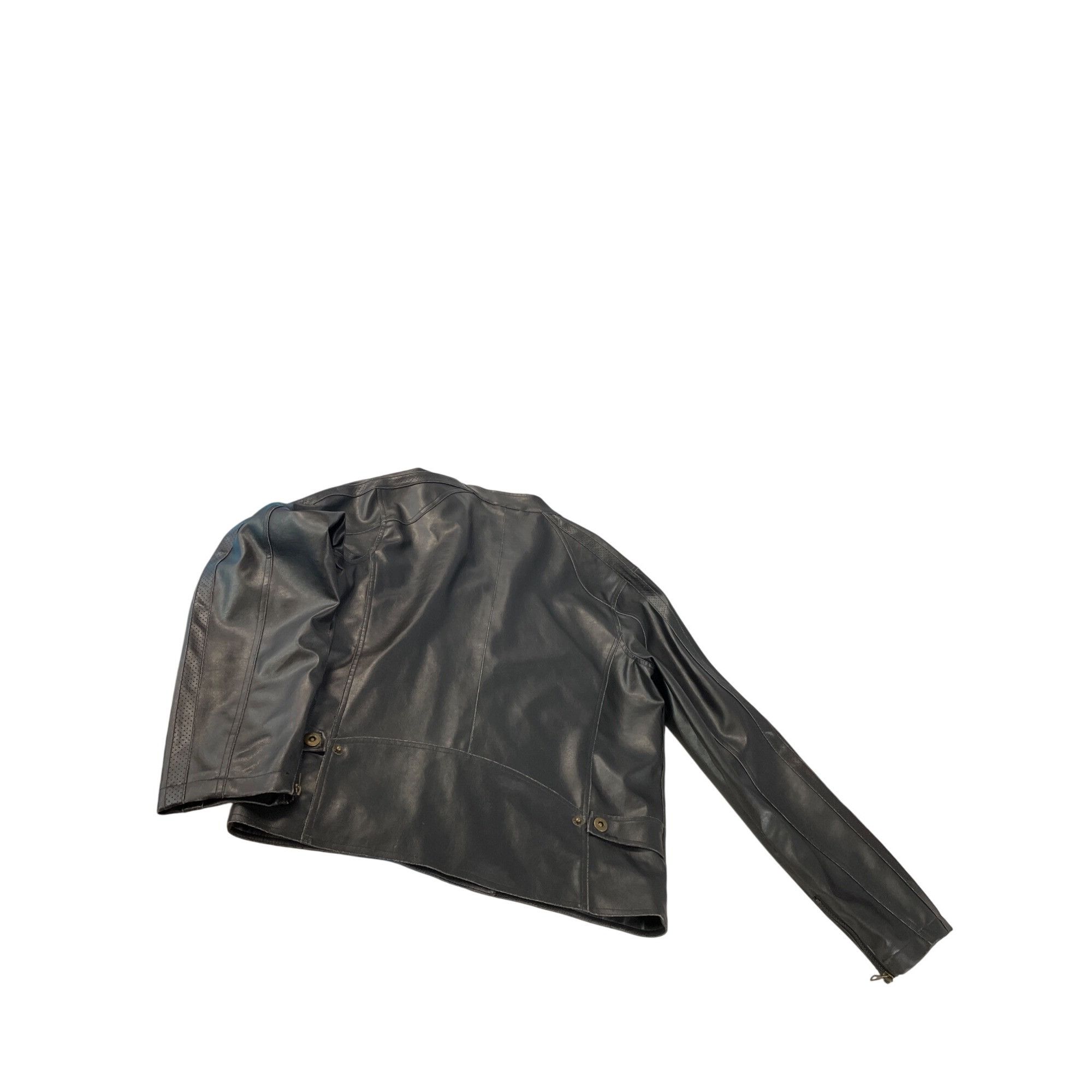Other Carbon mens brown faux leather motorcycle jacket Size L SKU Size L / US 10 / IT 46 - 6 Thumbnail