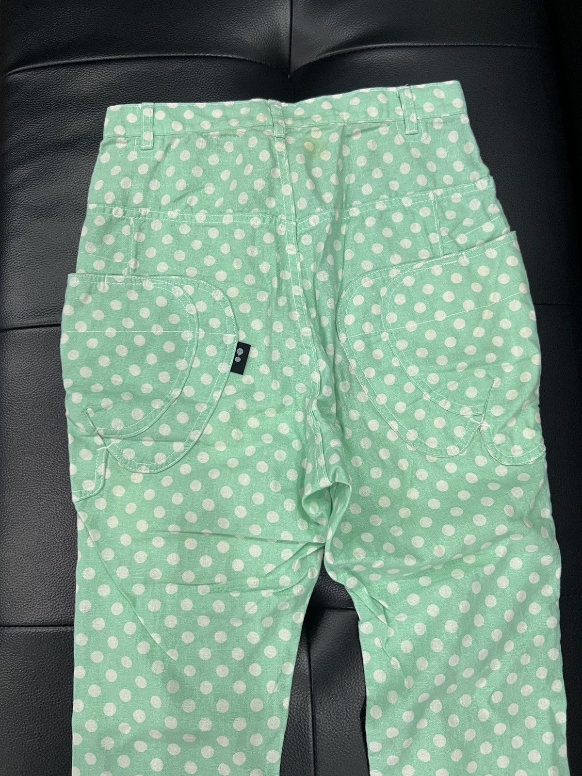 mercibeaucoup mercibeaucoup, Polka Dot Straight Leg Trousers Size 25" / US 0 / IT 36 - 5 Thumbnail