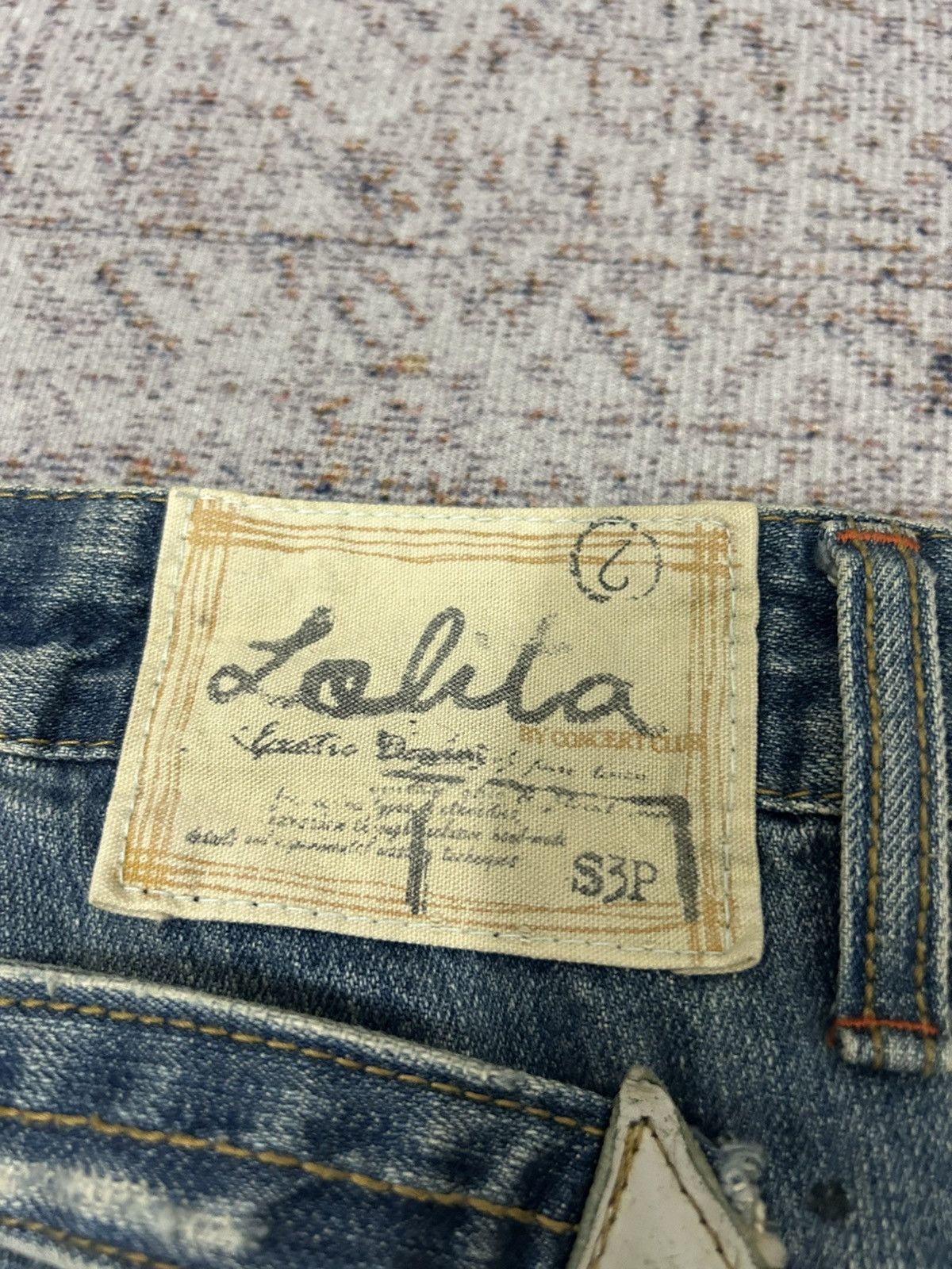 If Six Was Nine × Isamu Katayama Backlash × Japanese Brand Lolita Washed Buckle Back Cropped jeans Size US 32 / EU 48 - 13 Thumbnail