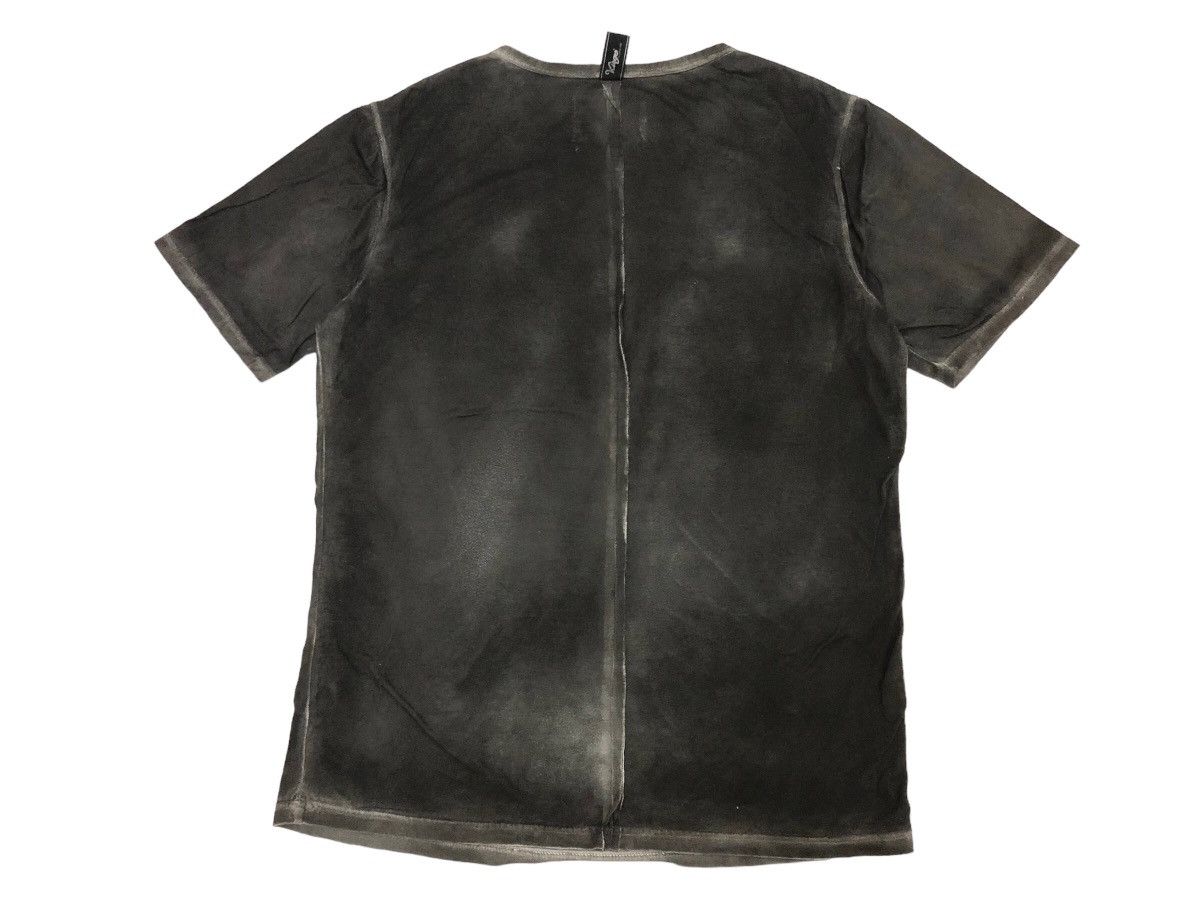 Japanese Brand GRAIL 🔥 VIRGO BLACK EDGES BLACK FADE RAW CUT DESIGN TOP TEE Size US M / EU 48-50 / 2 - 2 Thumbnail
