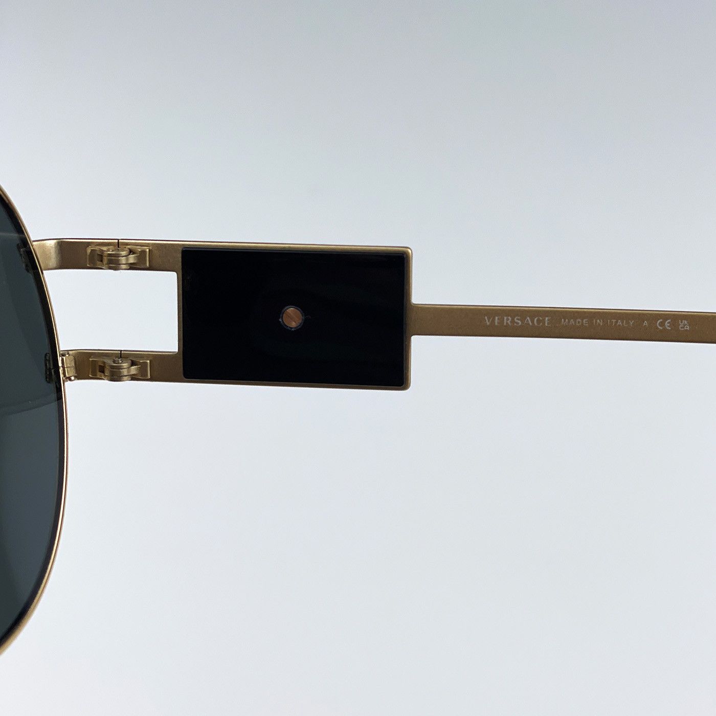Versace NEW Versace VE2252 100287 Metal Pilot Men Sunglasses0 Size ONE SIZE - 7 Thumbnail