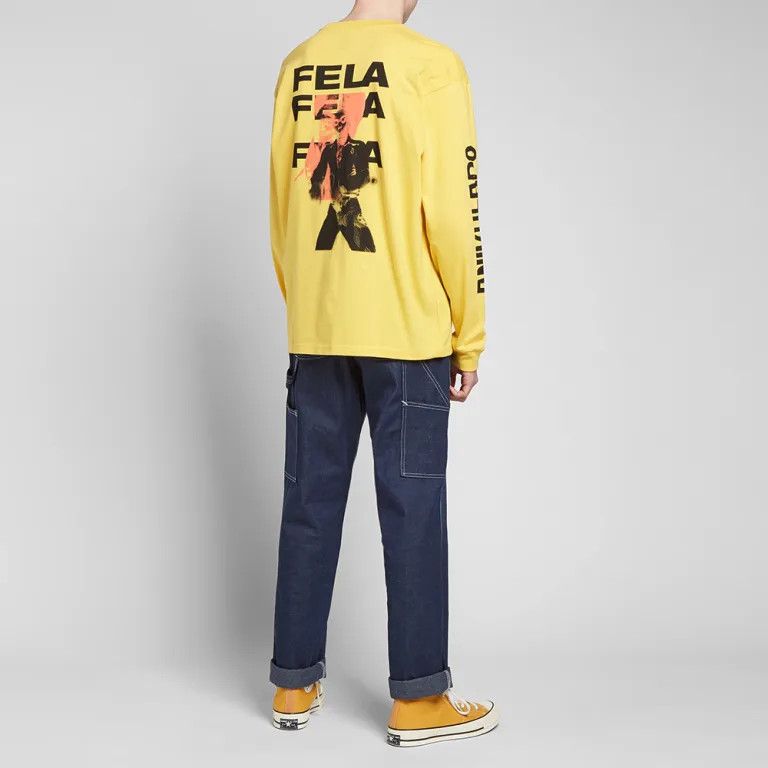 Carhartt carhartt wip x fela kuti long sleeve yellow Size US XS / EU 42 / 0 - 3 Thumbnail