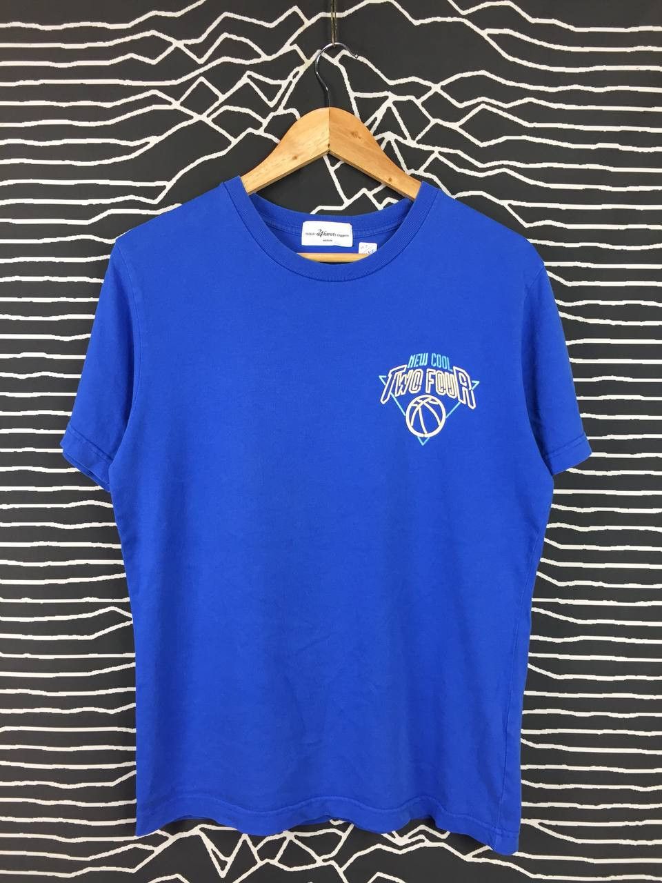 Japanese Brand × Vintage 24 Karats Gold Diggers New Cool Two Four Tee Size US M / EU 48-50 / 2 - 6 Thumbnail