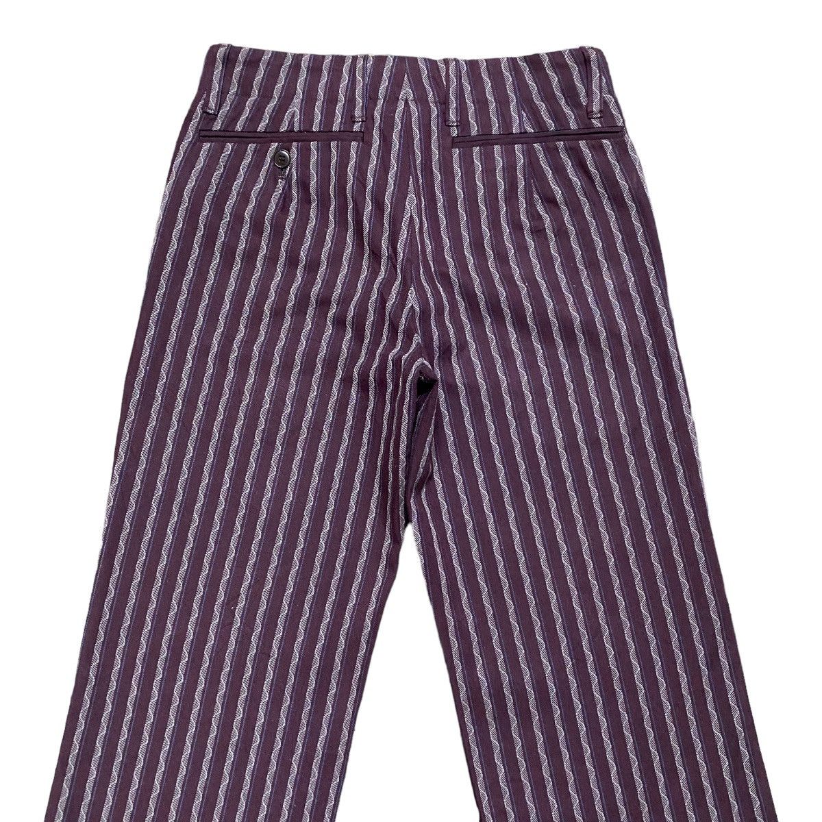 CABANE de ZUCCa Maiden Voyage Zucca Double Waist Wide Leg Trouser Size 27" / US 4 / IT 40 - 10 Thumbnail