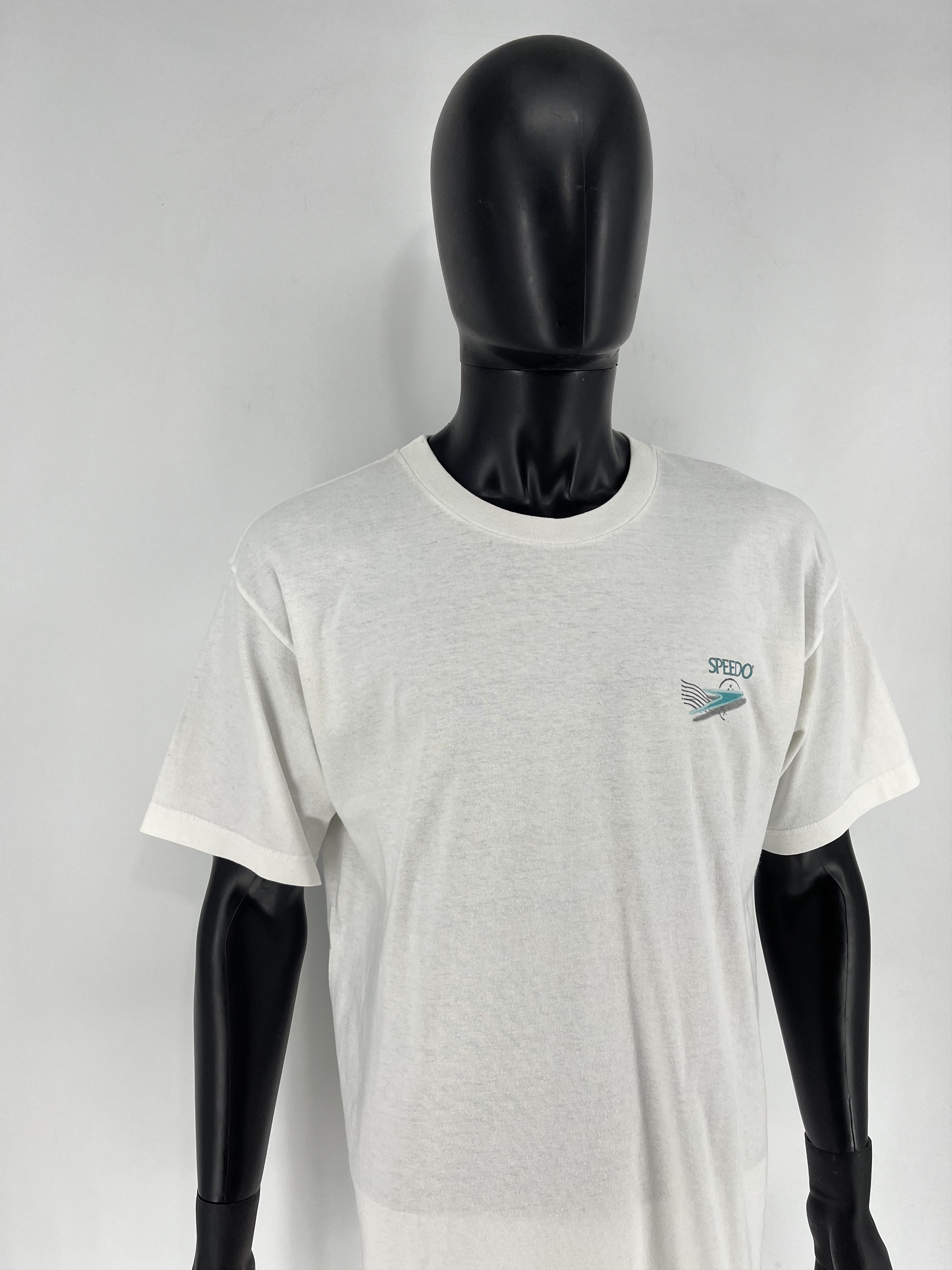 Speedo T shirt Vintage Speedo 1999 L Timbre Nature Dauphin Size US L / EU 52-54 / 3 - 4 Thumbnail