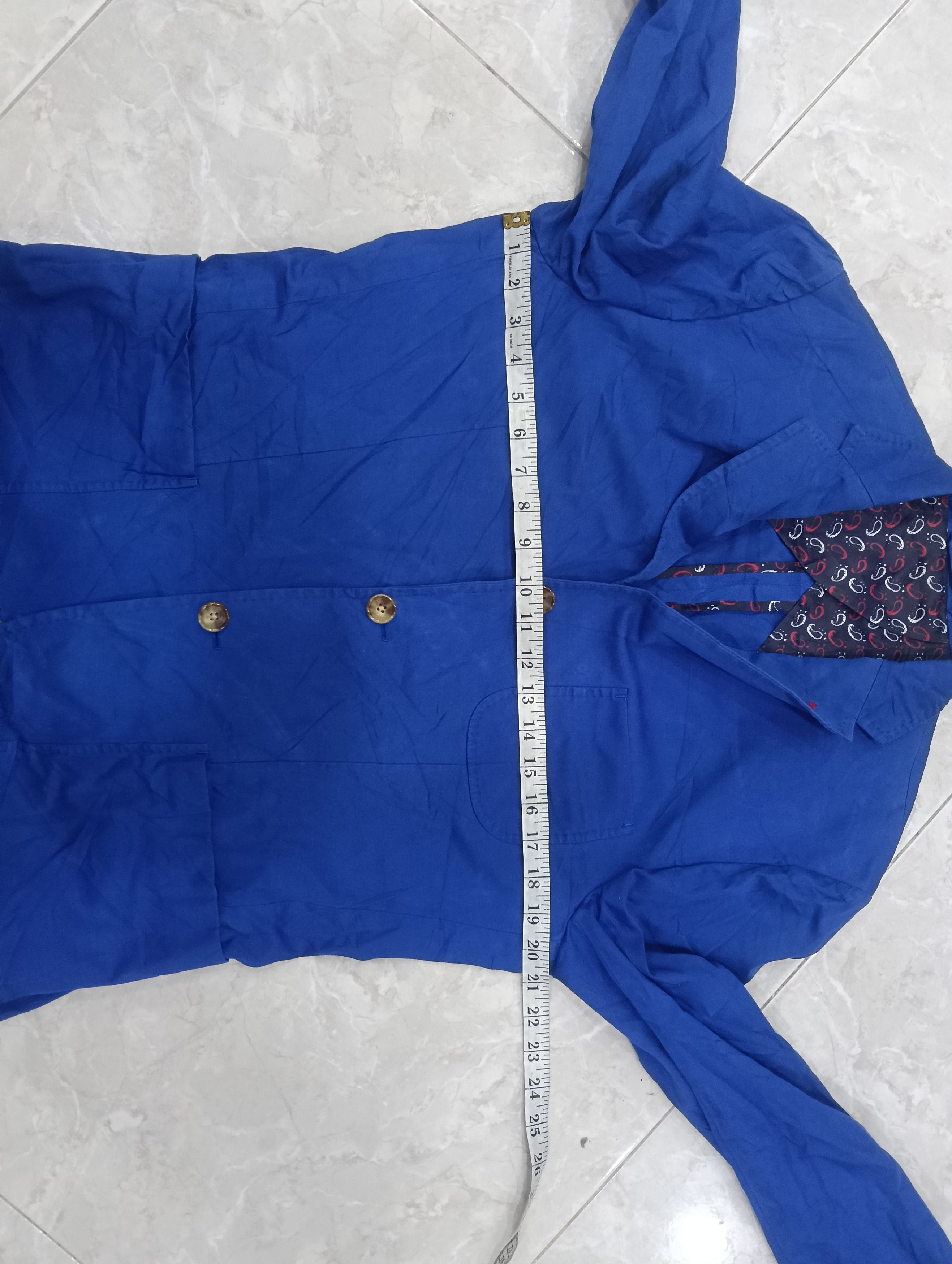Japanese Brand Vicomte A. Slim Fix Blazer Jacket Size 50S - 18 Thumbnail