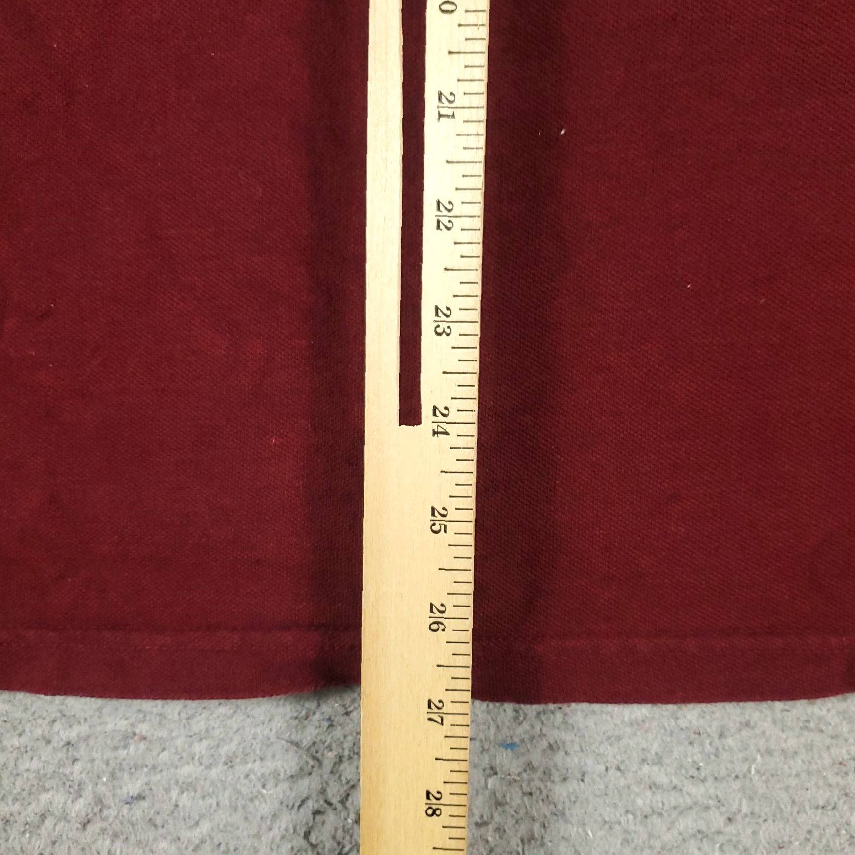 Tommy Hilfiger VINTAGE Tommy Hilfiger Polo Shirt Mens XL Red Solid Polo Shirt XL Red American Classic Preppy Sports Mens Size US XL / EU 56 / 4 - 5 Thumbnail