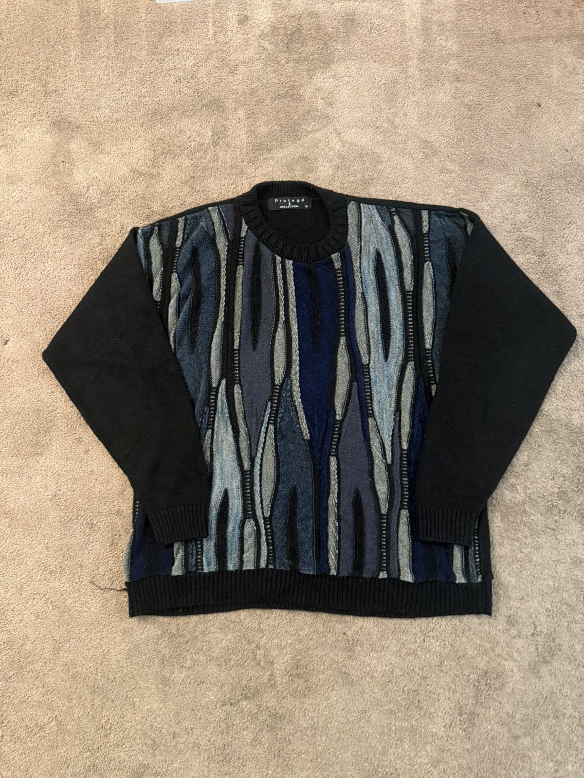 Coogi Vintage Protege Coogi Like Knit Sweater Biggie Smalls Size US L / EU 52-54 / 3 - 1 Thumbnail