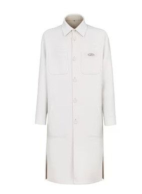 image of Fendi O1Loc1C0124 Coat In White, Men's (Size Small)