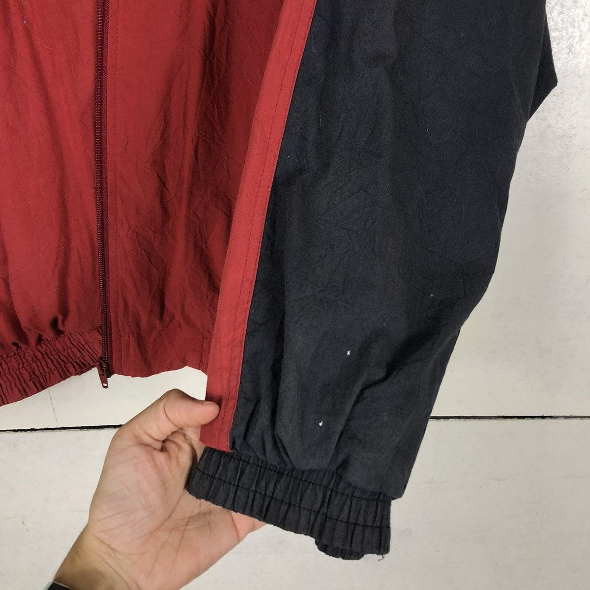 Nike 🔥VINTAGE BOMBER JACKET NIKE CENTRE LOGO BIG SWOOSH Size US L / EU 52-54 / 3 - 15 Thumbnail