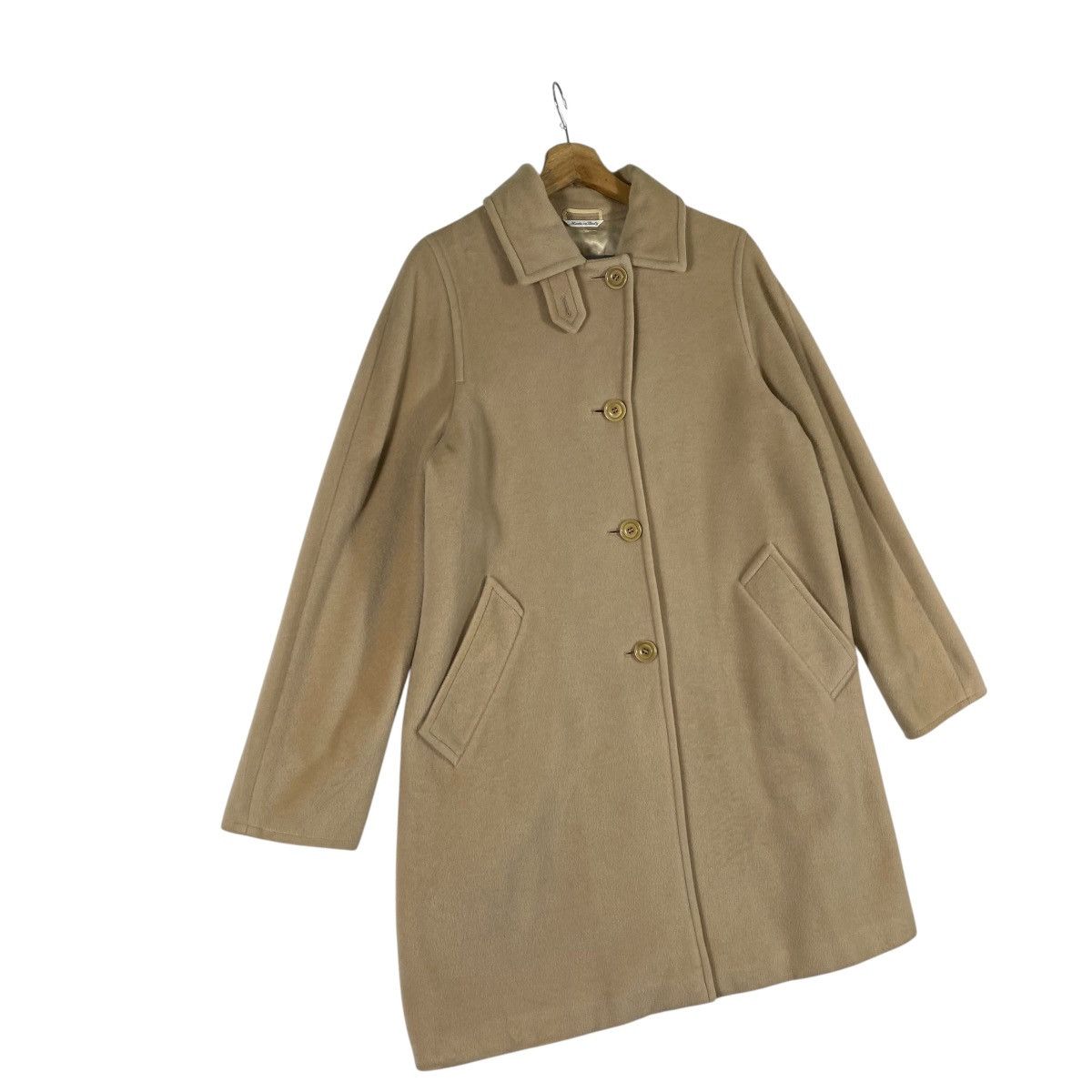 MAX&Co. × Max Mara × Weekend Max Mara Vintage Max Mara Wool Button Jacket Size 4 Brown Colour Size S / US 4 / IT 40 - 3 Thumbnail