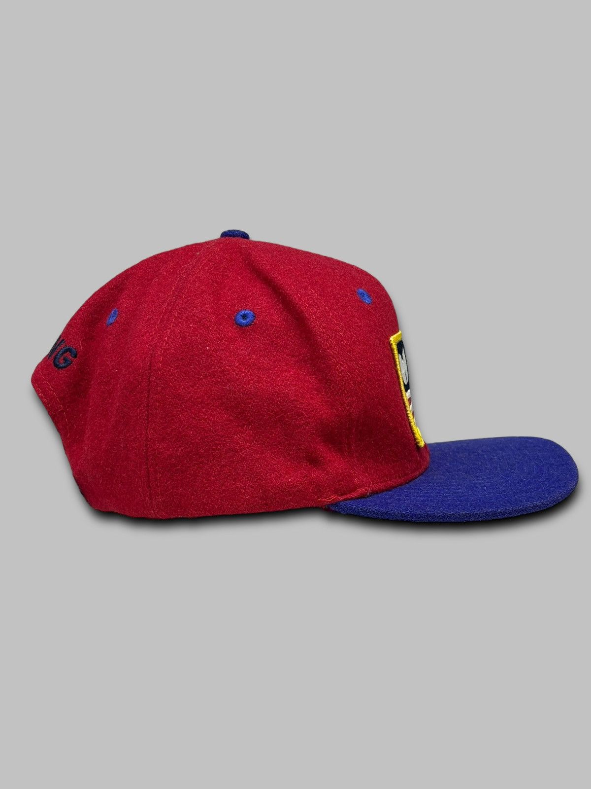 Wu-Tang Clan 🔥 VINTAGE THE WU TANG BRAND LIMITED OG USA FLAG WOOL CAP HAT Size ONE SIZE - 4 Thumbnail