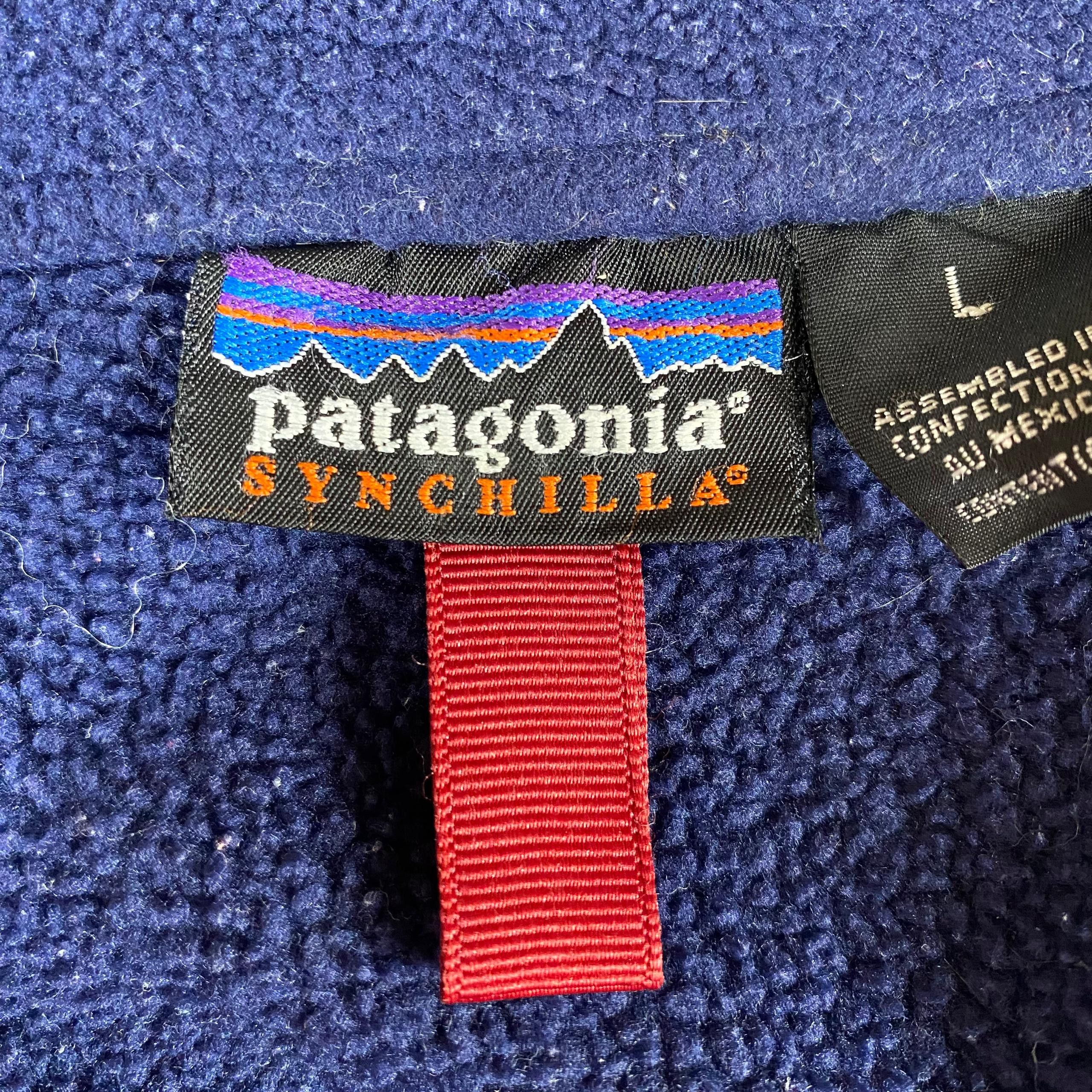 Patagonia Vintage Patagonia Half Zipper Fleece Jacket Size US L / EU 52-54 / 3 - 7 Thumbnail