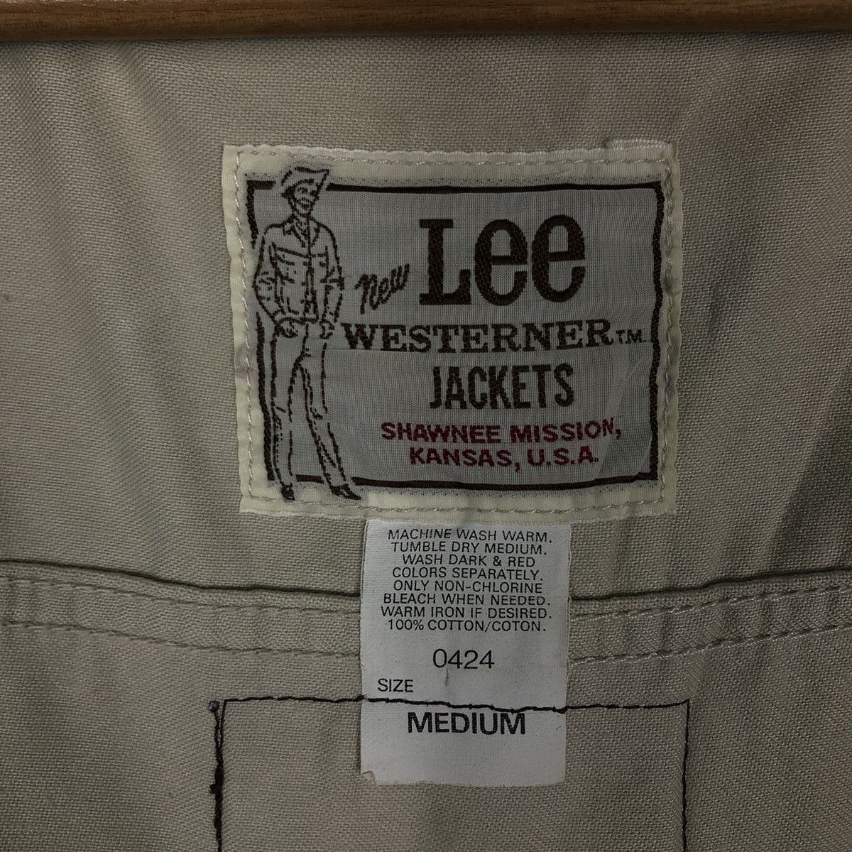 Japanese Brand 🔥Vintage Biker Jacket Trucker Lee Western Cowboys Pocket Size US M / EU 48-50 / 2 - 20 Thumbnail