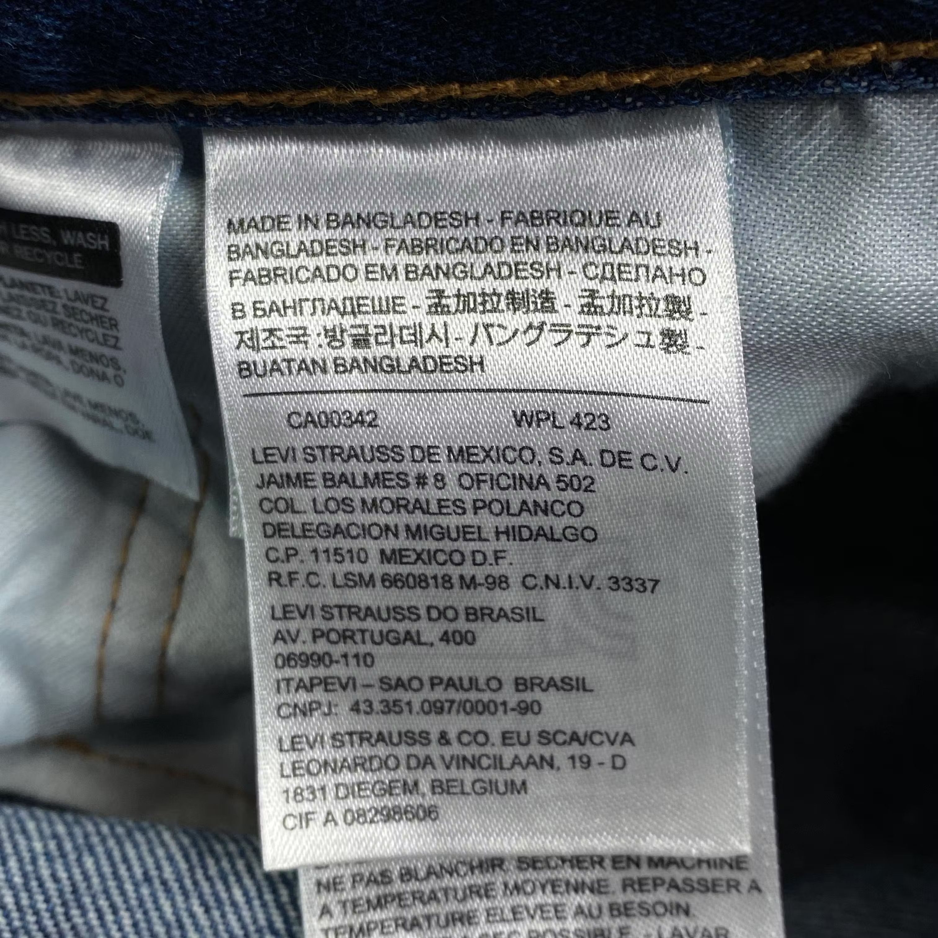 Levi's × Levi's Vintage Clothing × Vintage Mens Jeans Denim Levis Vintage Size 36 Size US 36 / EU 52 - 6 Thumbnail