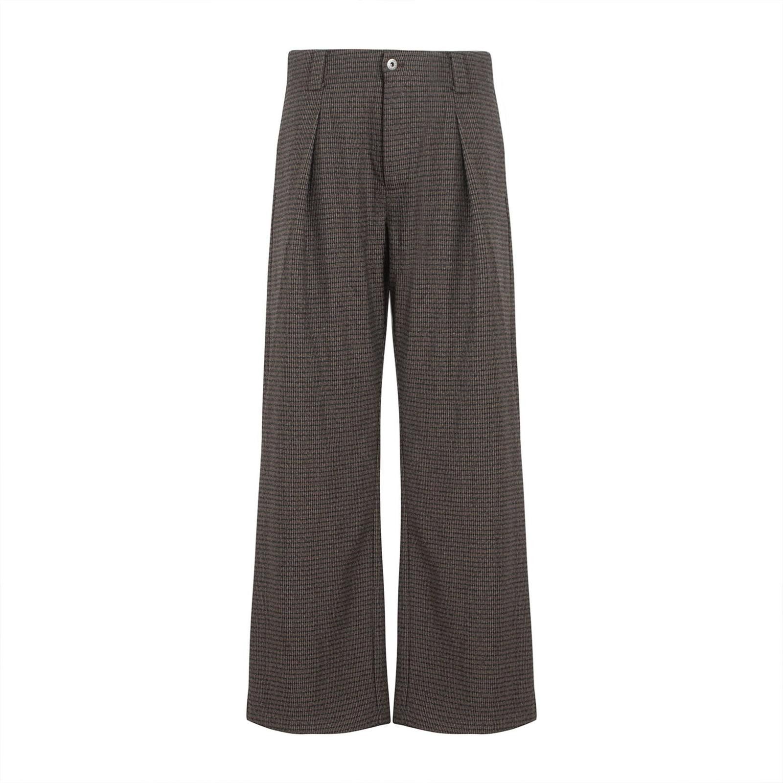 Vintage Black Wide Leg Pants, Relaxed Fit Trousers Size US 30 / EU 46 - 5 Thumbnail