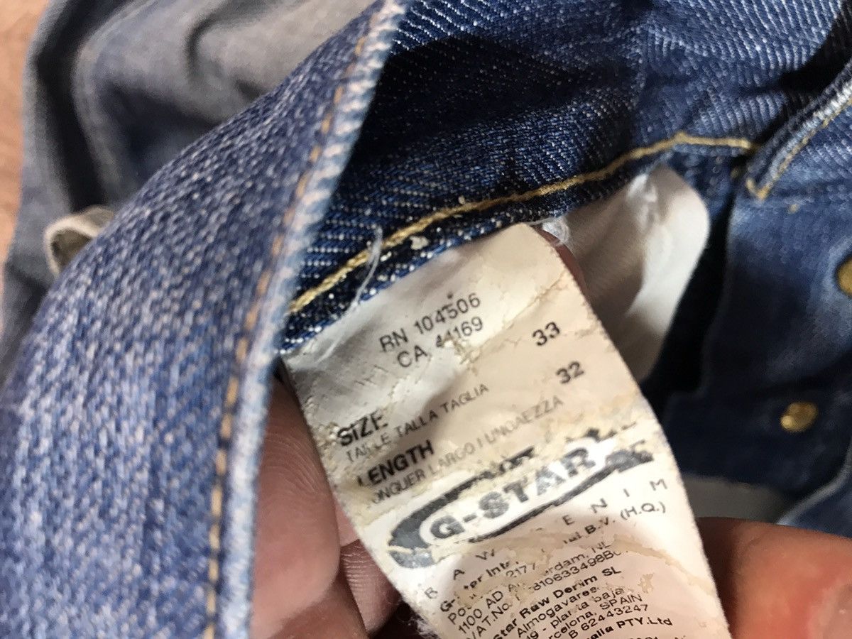 G-Star × Vintage Vintage G Star Raw distressed denim pants jeans Size US 33 - 6 Thumbnail