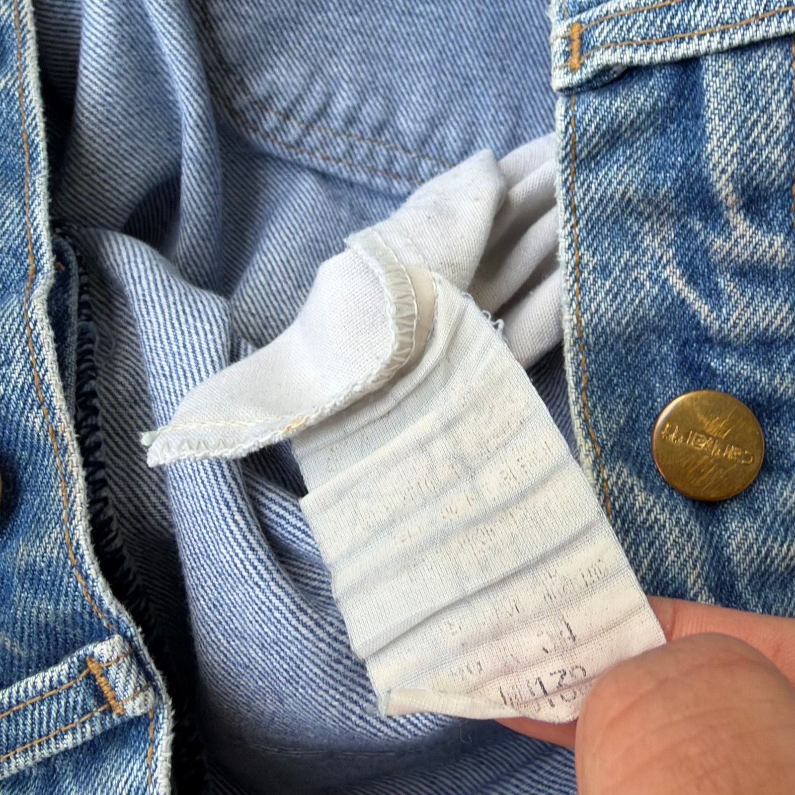 Carhartt × Vintage Carhartt denim blue jeans double knee work carpenter pants Size US 39 - 4 Thumbnail