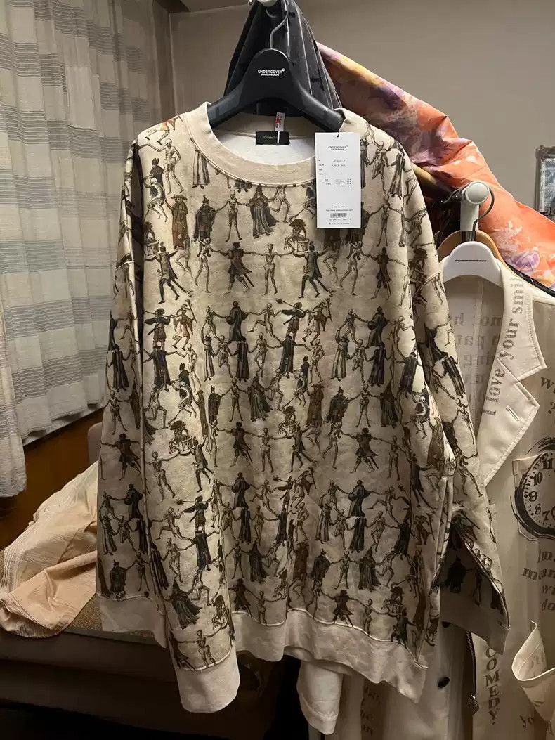 Undercover Undercover 17AW Dance of Death hoodie -2507 Size US L / EU 52-54 / 3 - 1 Thumbnail