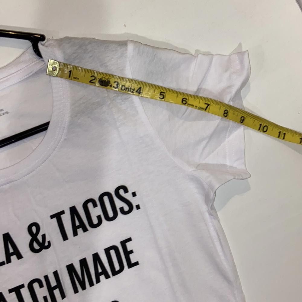 Designer NWOT ‘TEQUILA & TACOS Fitted Tee Medium Size M / US 6-8 / IT 42-44 - 5 Thumbnail