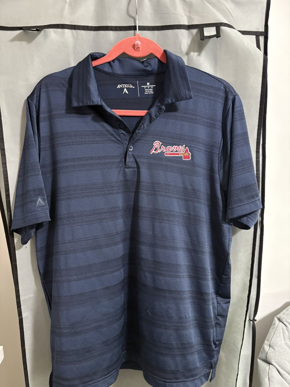 Antigua Braves Polo Size US M / EU 48-50 / 2 - 1 Thumbnail