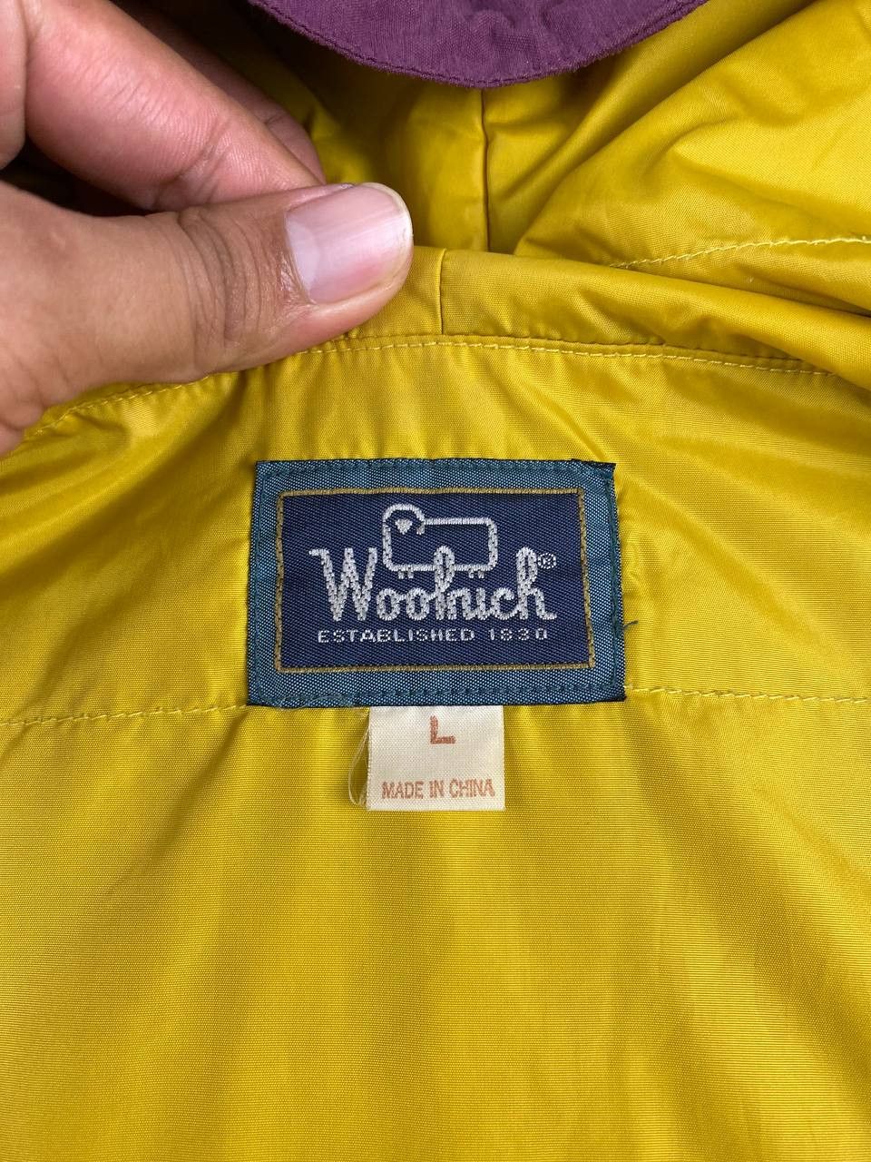 Woolrich Woolen Mills vintage woolrich anorak jacket nylon lining Size US L / EU 52-54 / 3 - 9 Thumbnail