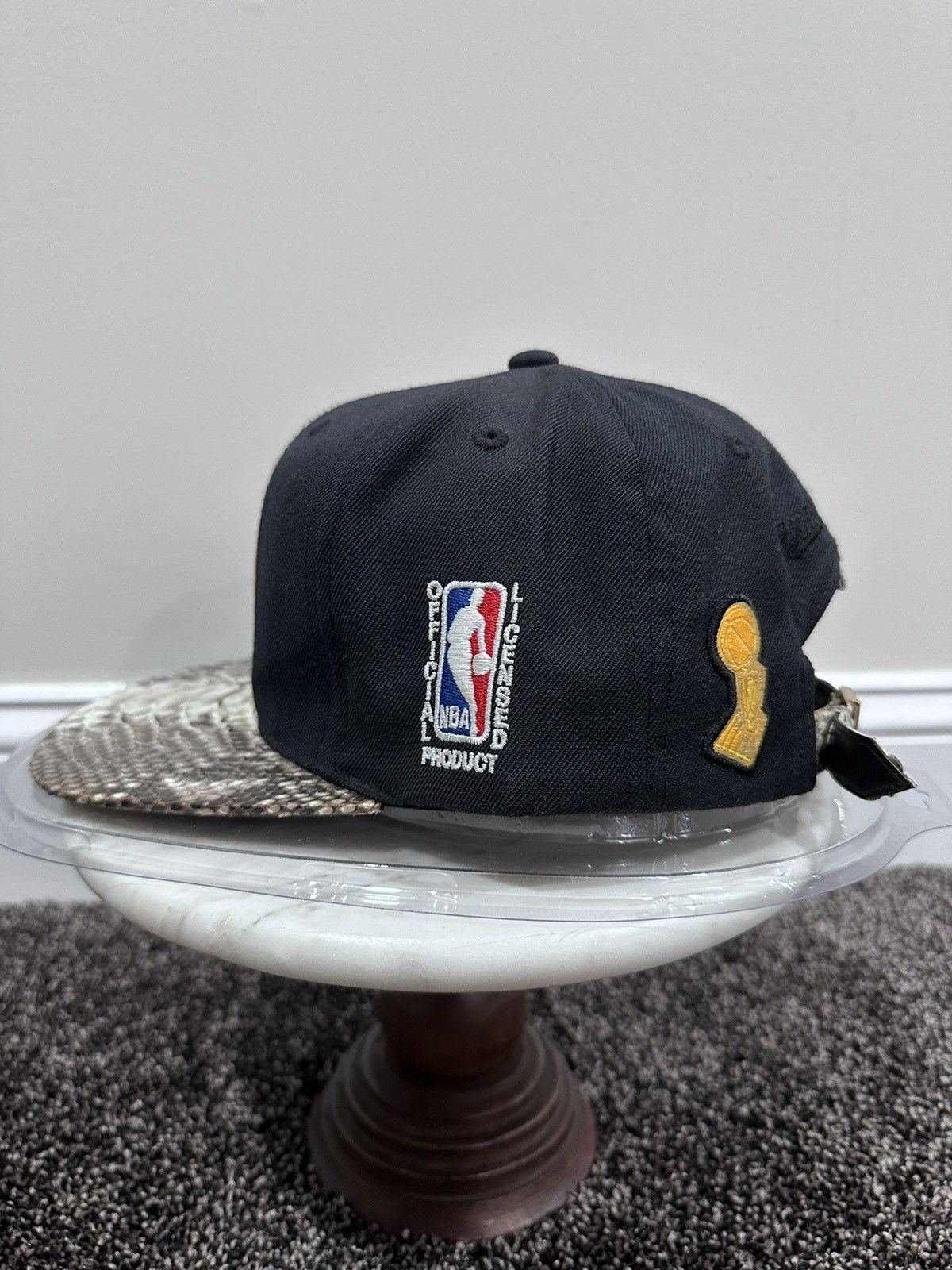 Just Don Just Don x Mitchell & Ness NBA GS Warriors Finals Patch Hat Size ONE SIZE - 4 Thumbnail