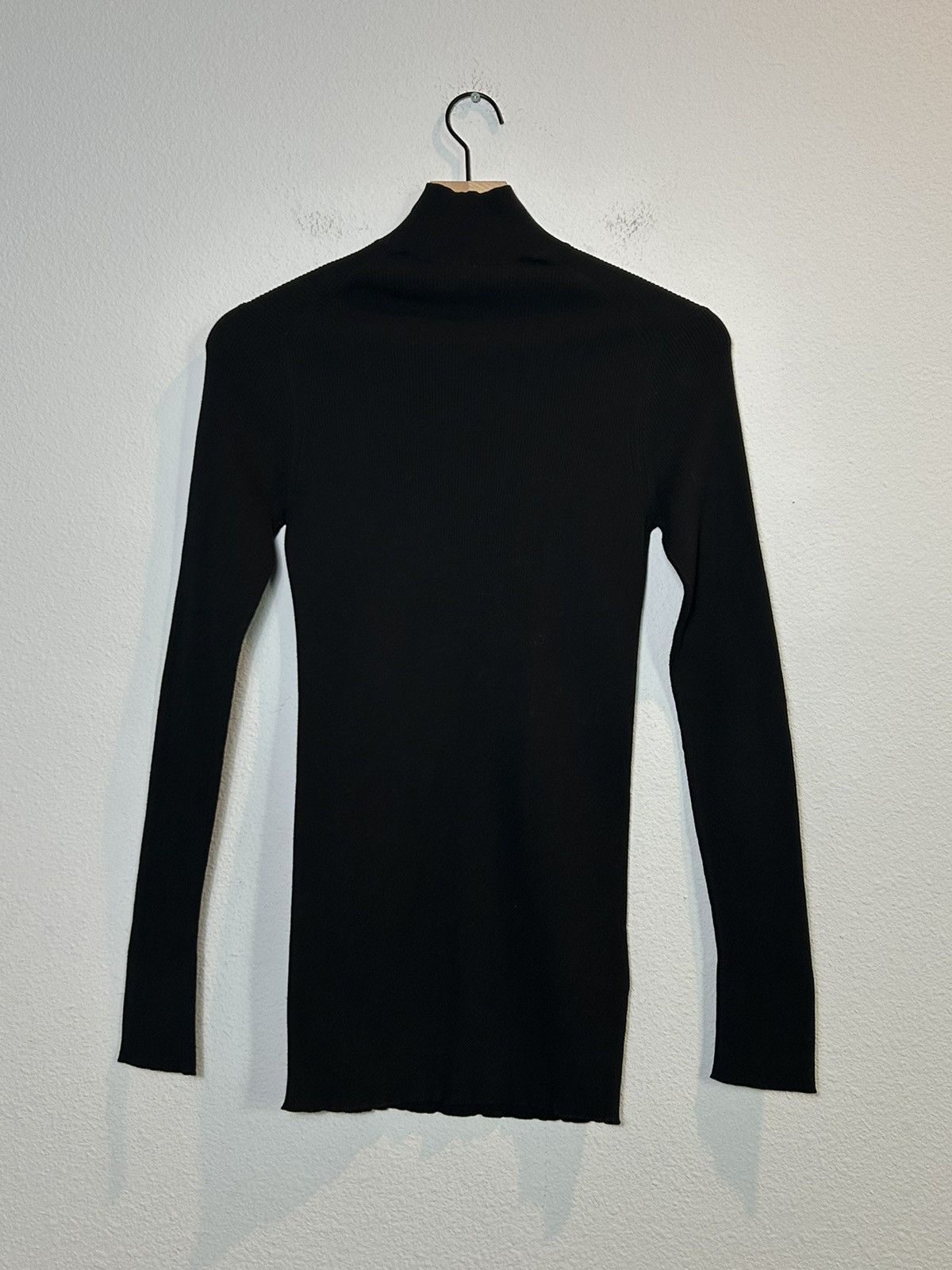 Prada FW23 Logo Mock Neck Long Sleeve Size US S / EU 44-46 / 1 - 3 Thumbnail
