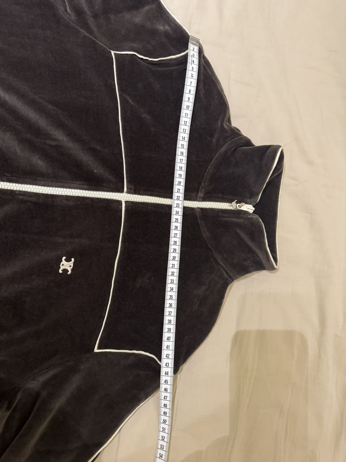 Celine Celine velvet jacket Size US S / EU 44-46 / 1 - 10 Thumbnail
