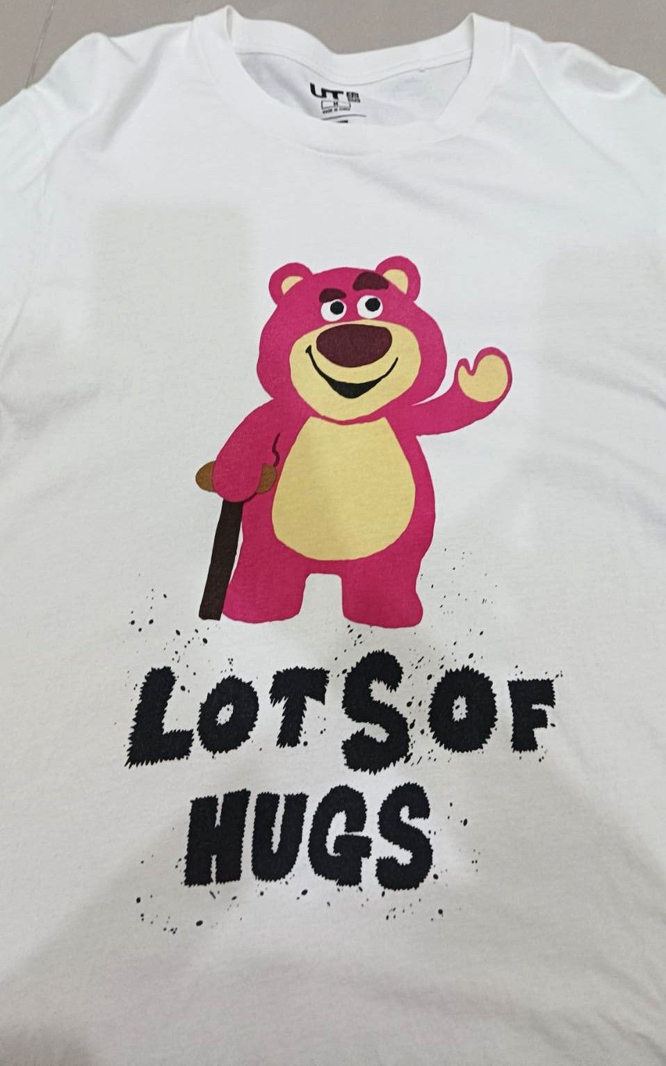 Uniqlo Uniqlo UT Lotso T-Shirt Toy Story Size US M / EU 48-50 / 2 - 4 Thumbnail