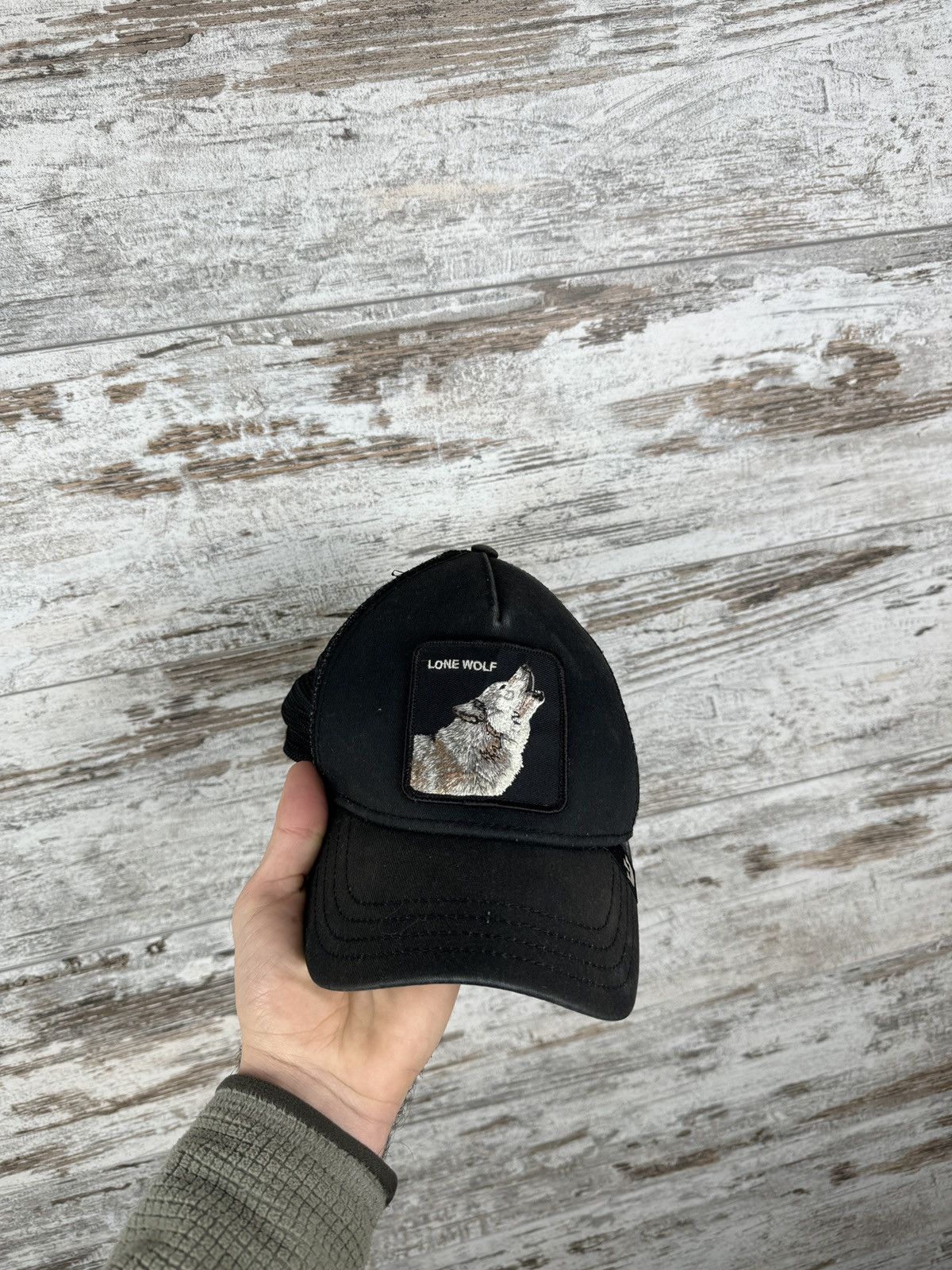 Goorin Bros. × Vintage Mens Goorin Bros The Lone Wolf cap hats Size ONE SIZE - 3 Thumbnail