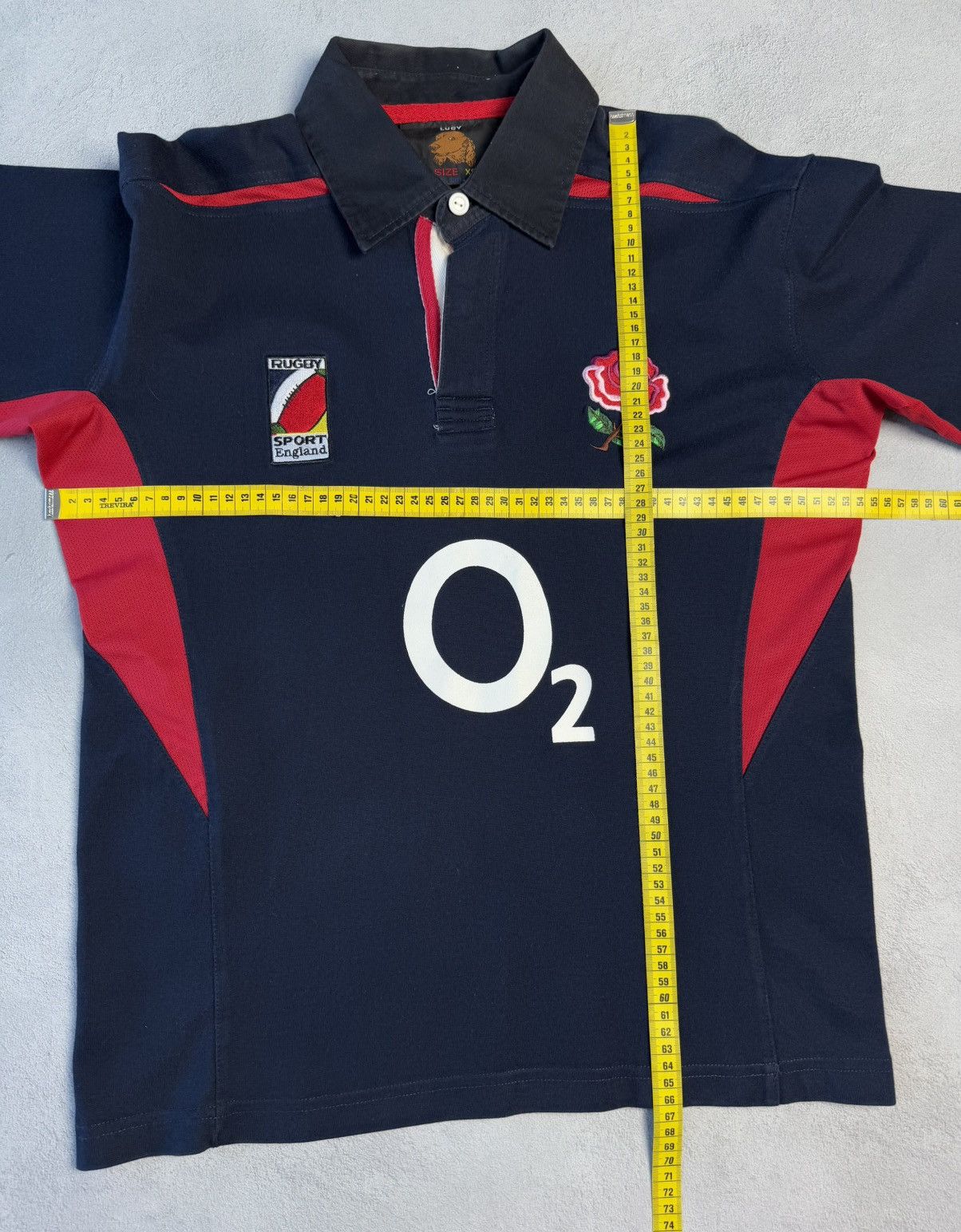 Other England O2 2008 Rugby Shirt Long Sleeve Jersey Lucy Size US XS / EU 42 / 0 - 10 Thumbnail