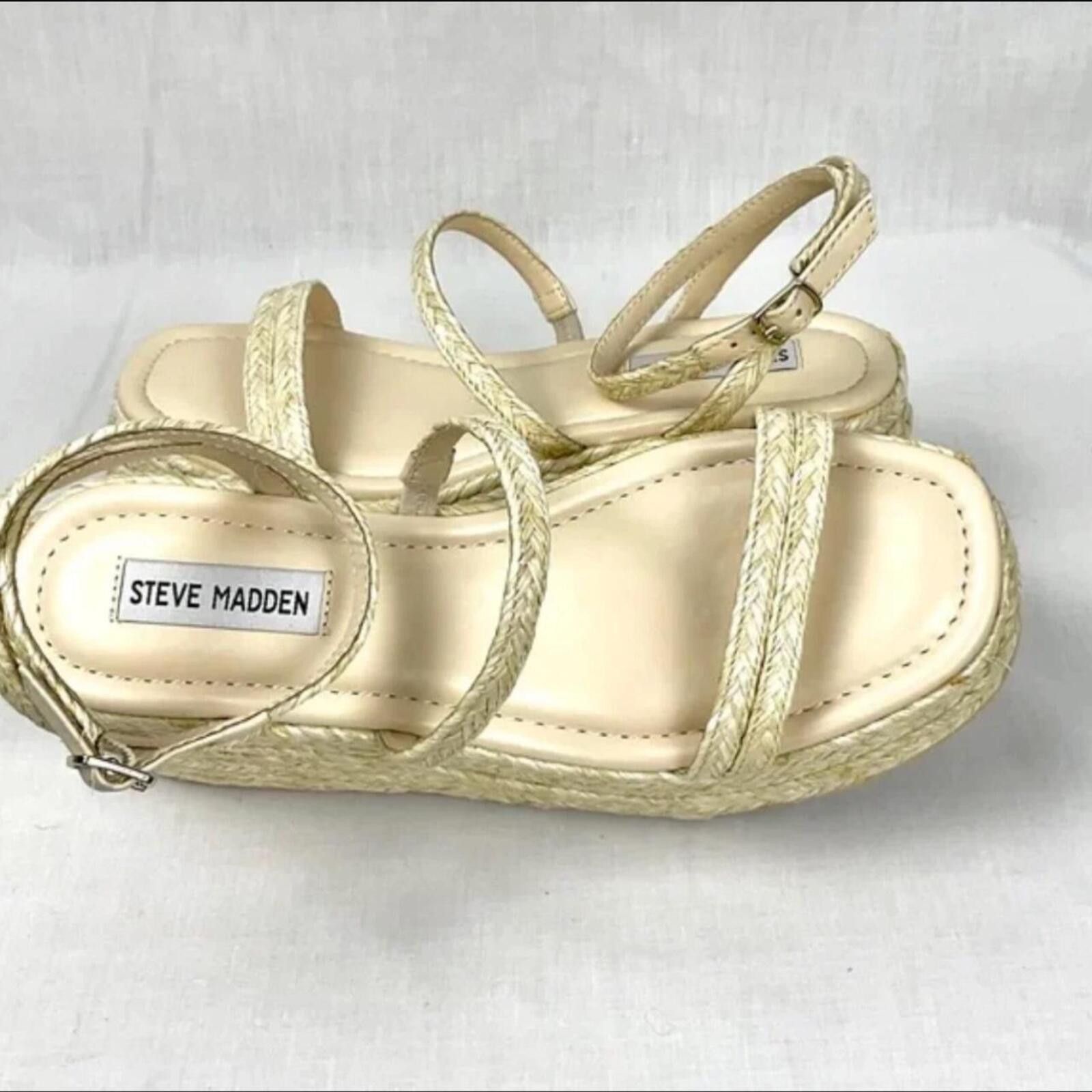 Steve Madden Steve Madden Abundant Platform Espadrille Sz 9 Size US 9 / IT 39 - 5 Thumbnail
