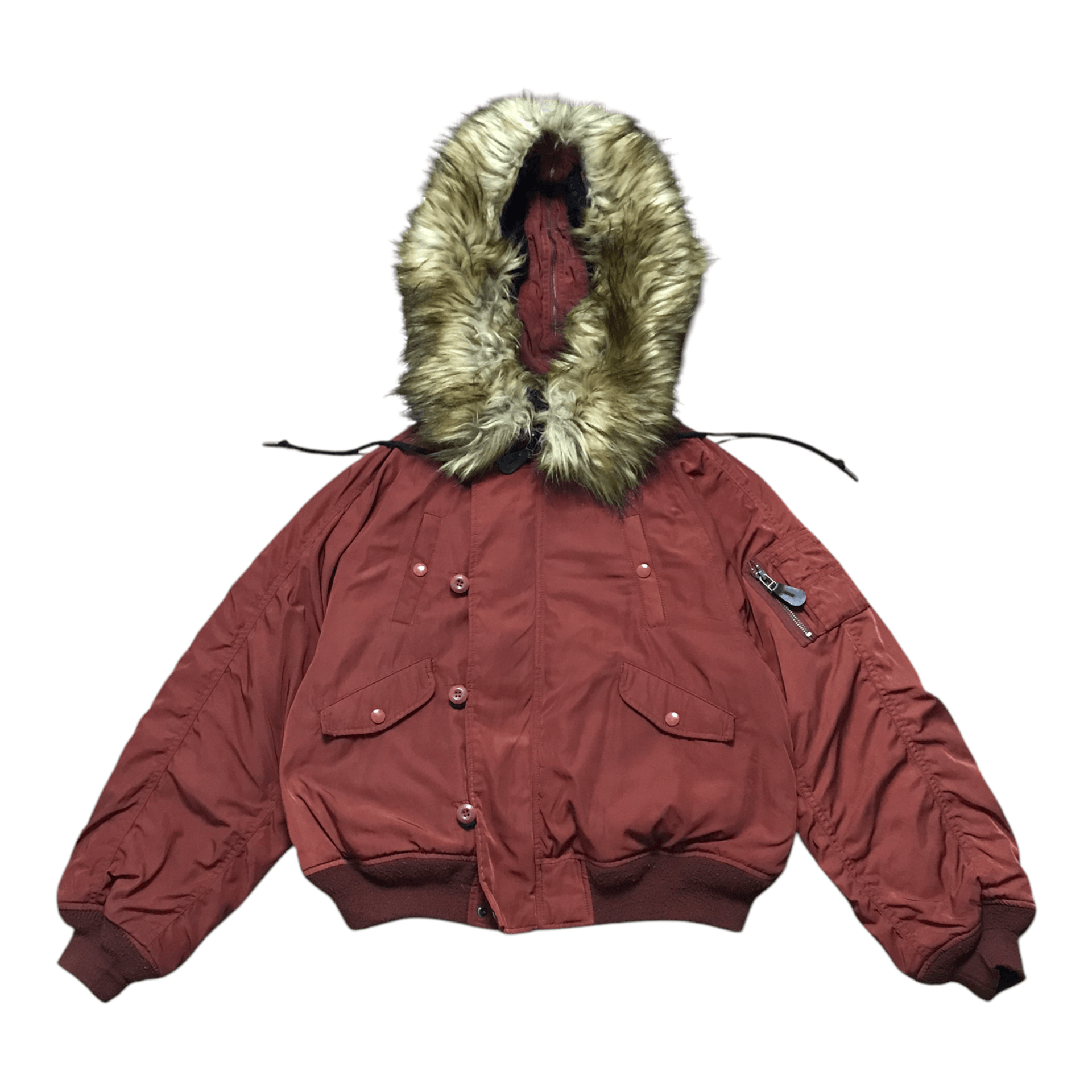 14th Addiction × If Six Was Nine × Le Grande Bleu (L.G.B.) Moussy Mink Fur Bomber Jacket Size US M / EU 48-50 / 2 - 1 Thumbnail