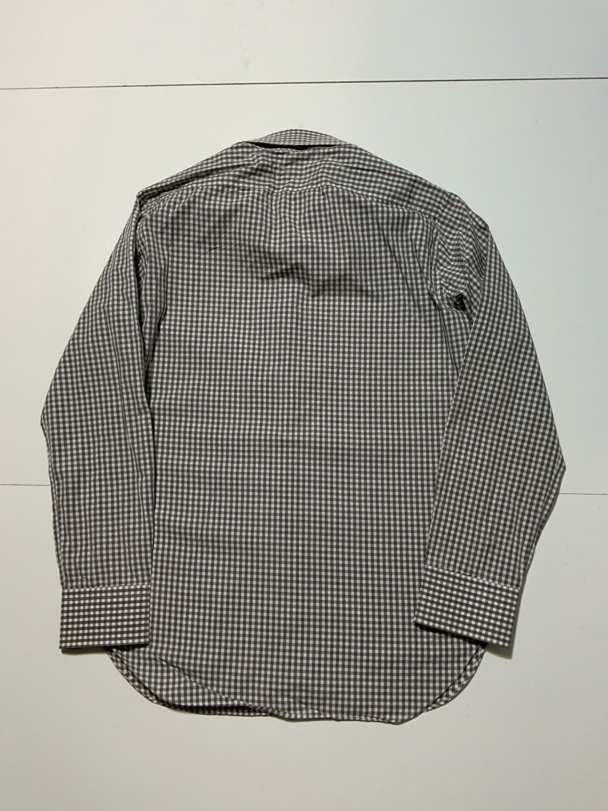 Other Alessandro Gherardi 100% Cotton Check Plaid Dress Shirt Size US S / EU 44-46 / 1 - 2 Thumbnail