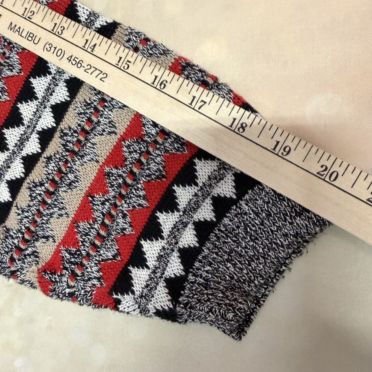 Other Vintage Cotton Sweater Sz Large Essential Elements Geometric Size US L / EU 52-54 / 3 - 8 Thumbnail