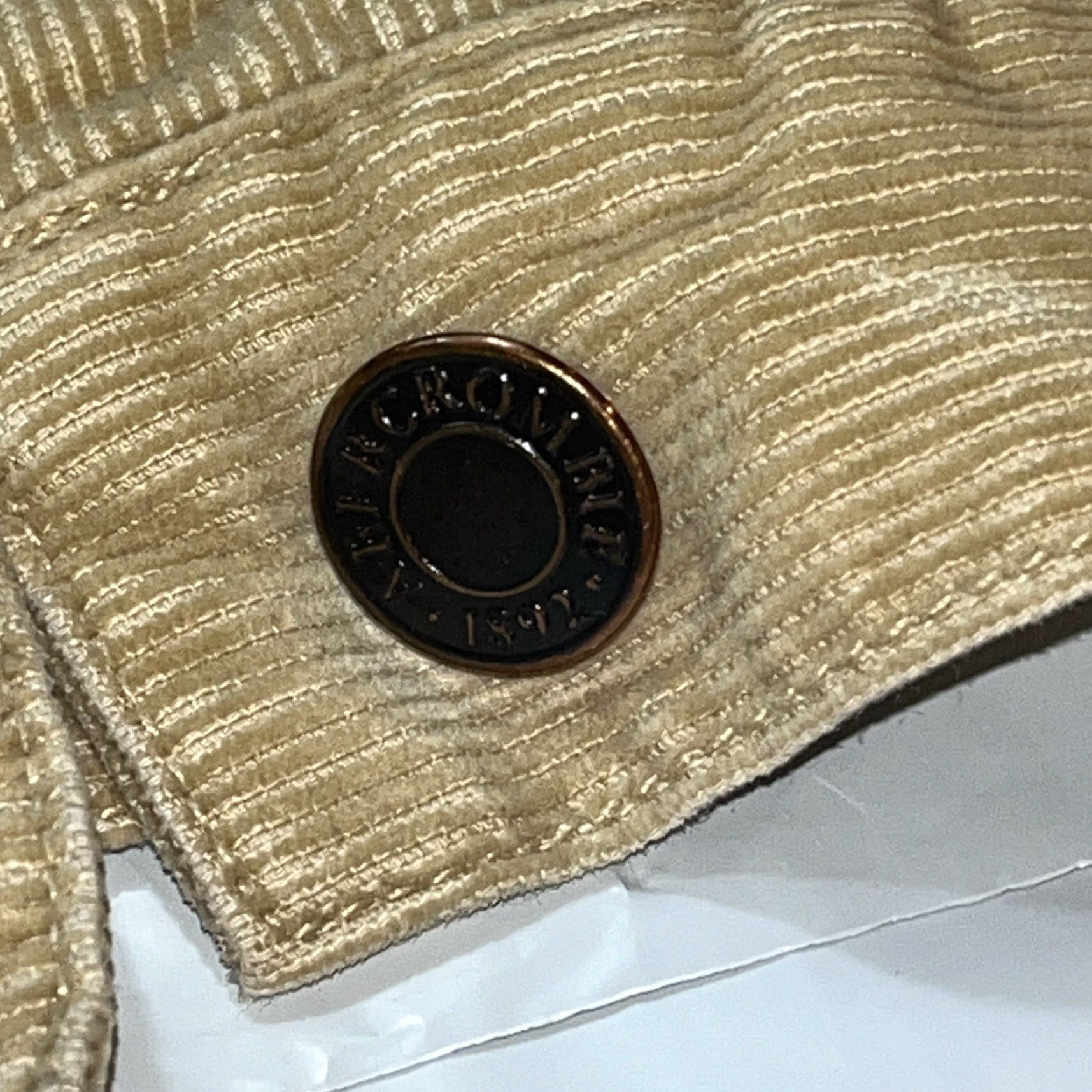 Abercrombie & Fitch VINTAGE Abercrombie & Fitch Tan Corduroy Jacket Button Front 90’s Western Womens M Size M / US 6-8 / IT 42-44 - 4 Thumbnail
