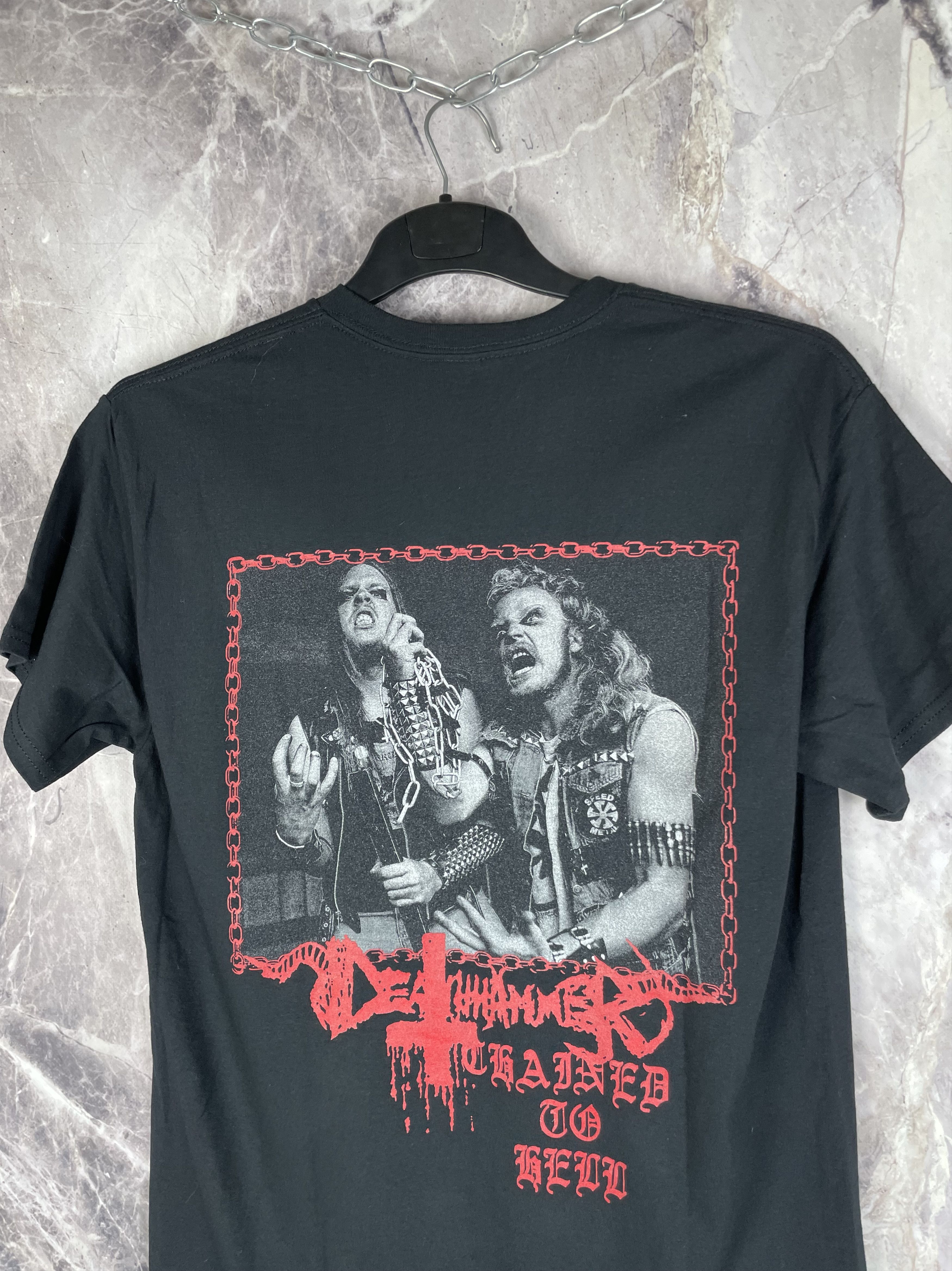 Band Tees Vintage Death Hammer T-Shirt Black Metal Size US M / EU 48-50 / 2 - 6 Thumbnail