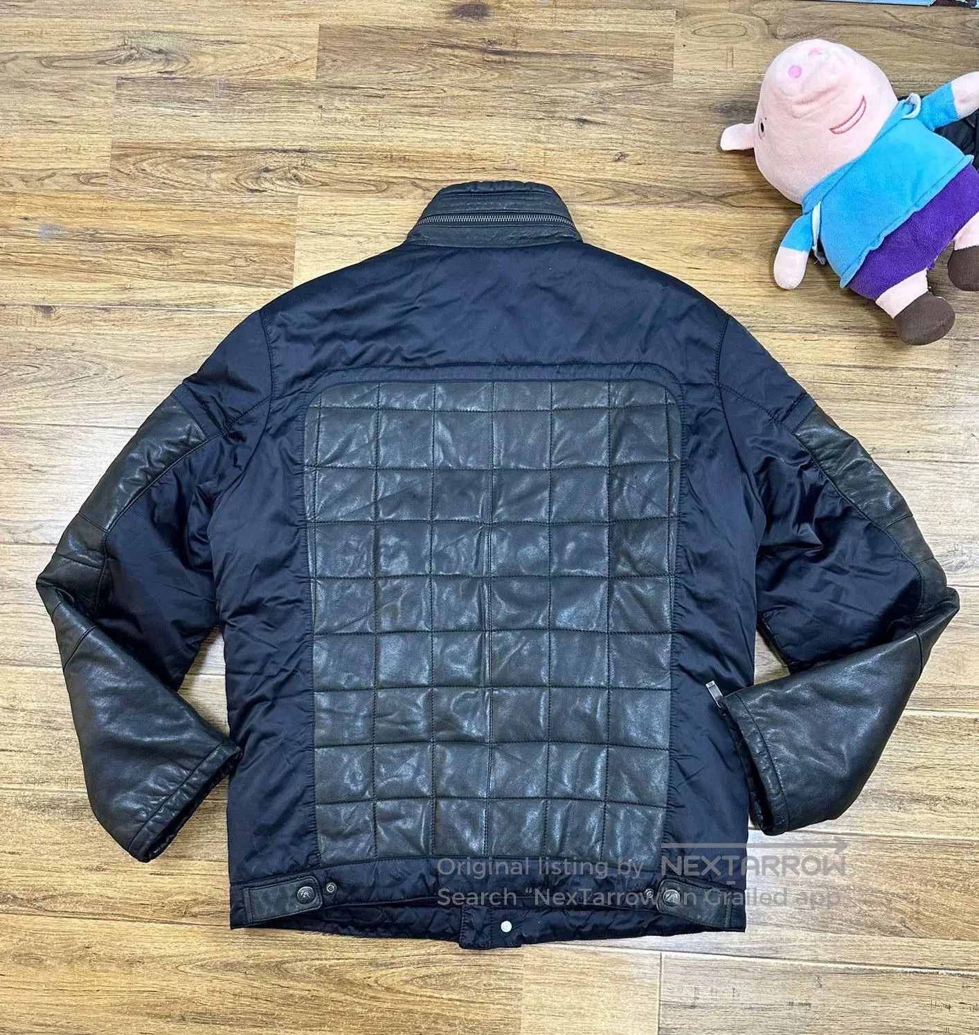 Ermenegildo Zegna Ermenegildo Zegna Men's Leather Jacket XL. Size US XL / EU 56 / 4 - 2 Thumbnail