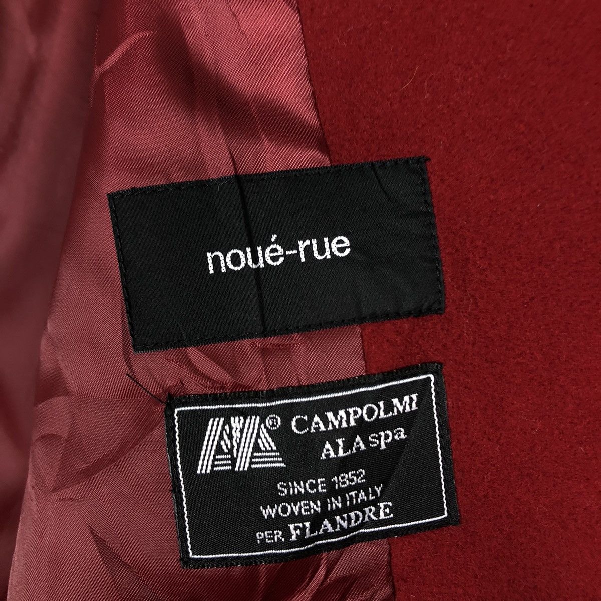 Japanese Brand 🔥Wool Herringbone Long Jacket Noue-rue Yohji Yamamoto Japan Size US M / EU 48-50 / 2 - 18 Thumbnail