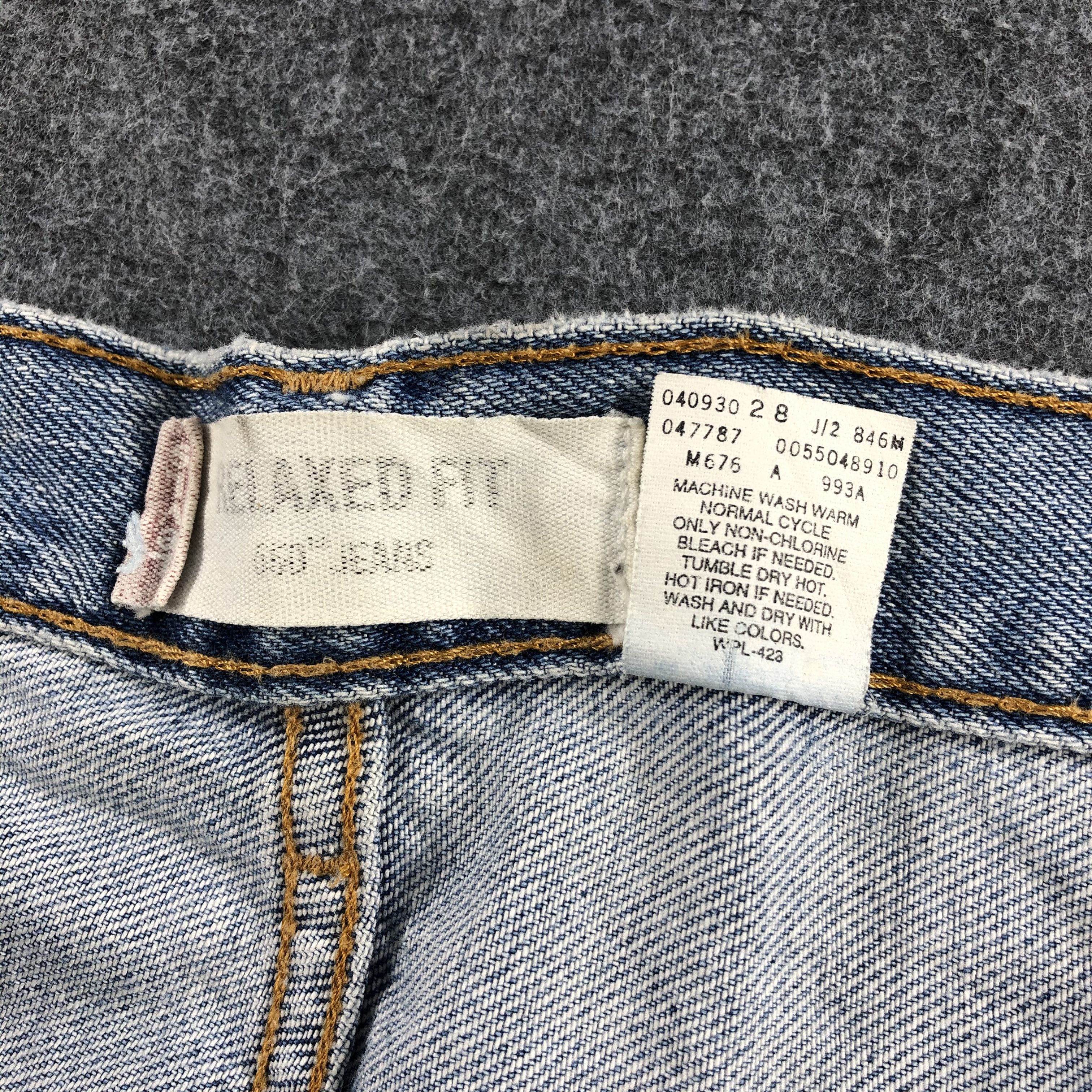 Levi's × Vintage Vintage Levis Jeans Lot 550-JM799 Size US 36 / EU 52 - 10 Thumbnail