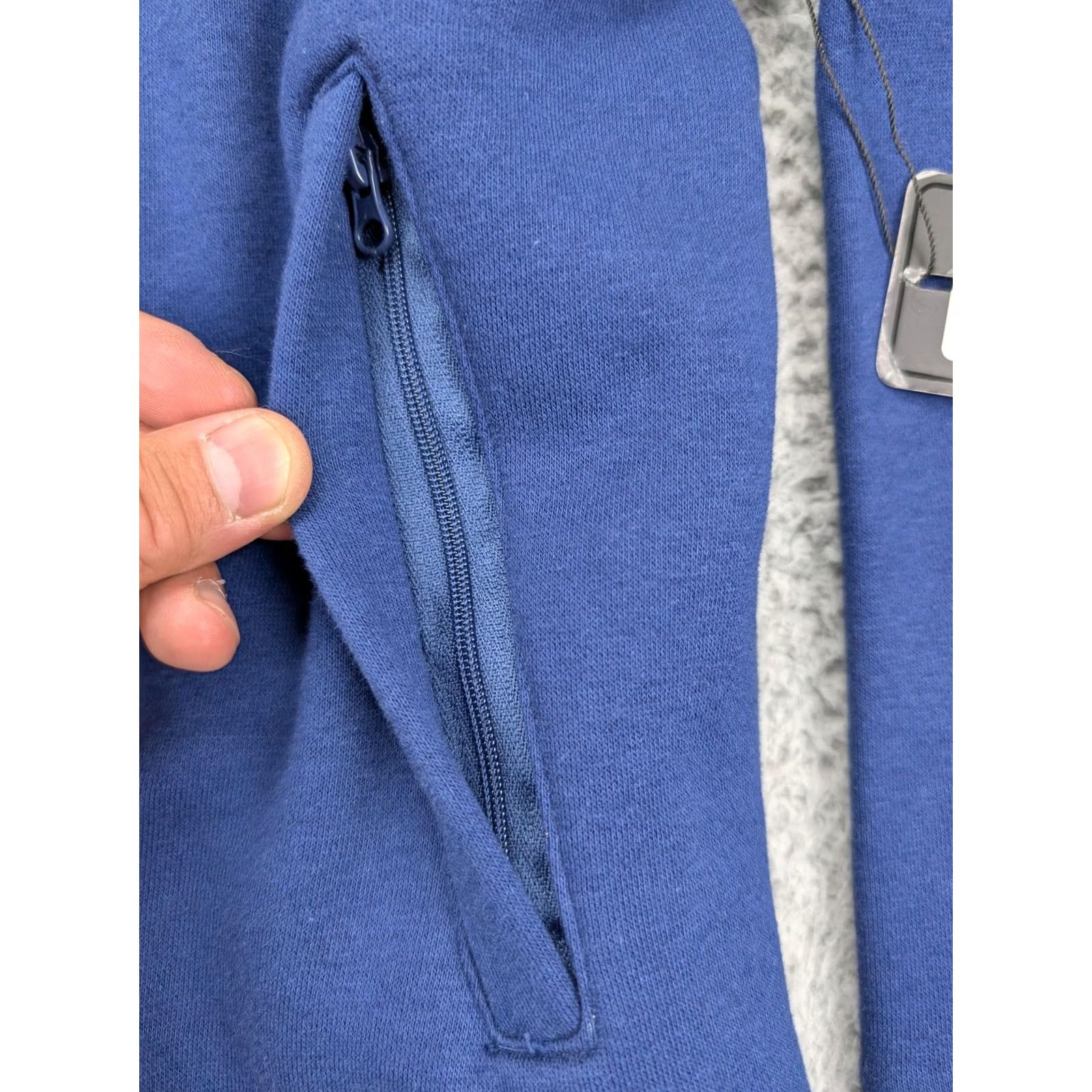 Members Only Members Only Jacket Mens M Navy Blue Fleece Full Zip Pockets Casual Size US M / EU 48-50 / 2 - 4 Thumbnail