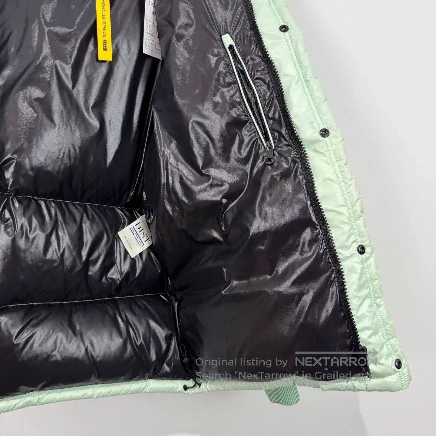 Moncler Green Puffer Jacket with Hood . Size US M / EU 48-50 / 2 - 9 Thumbnail