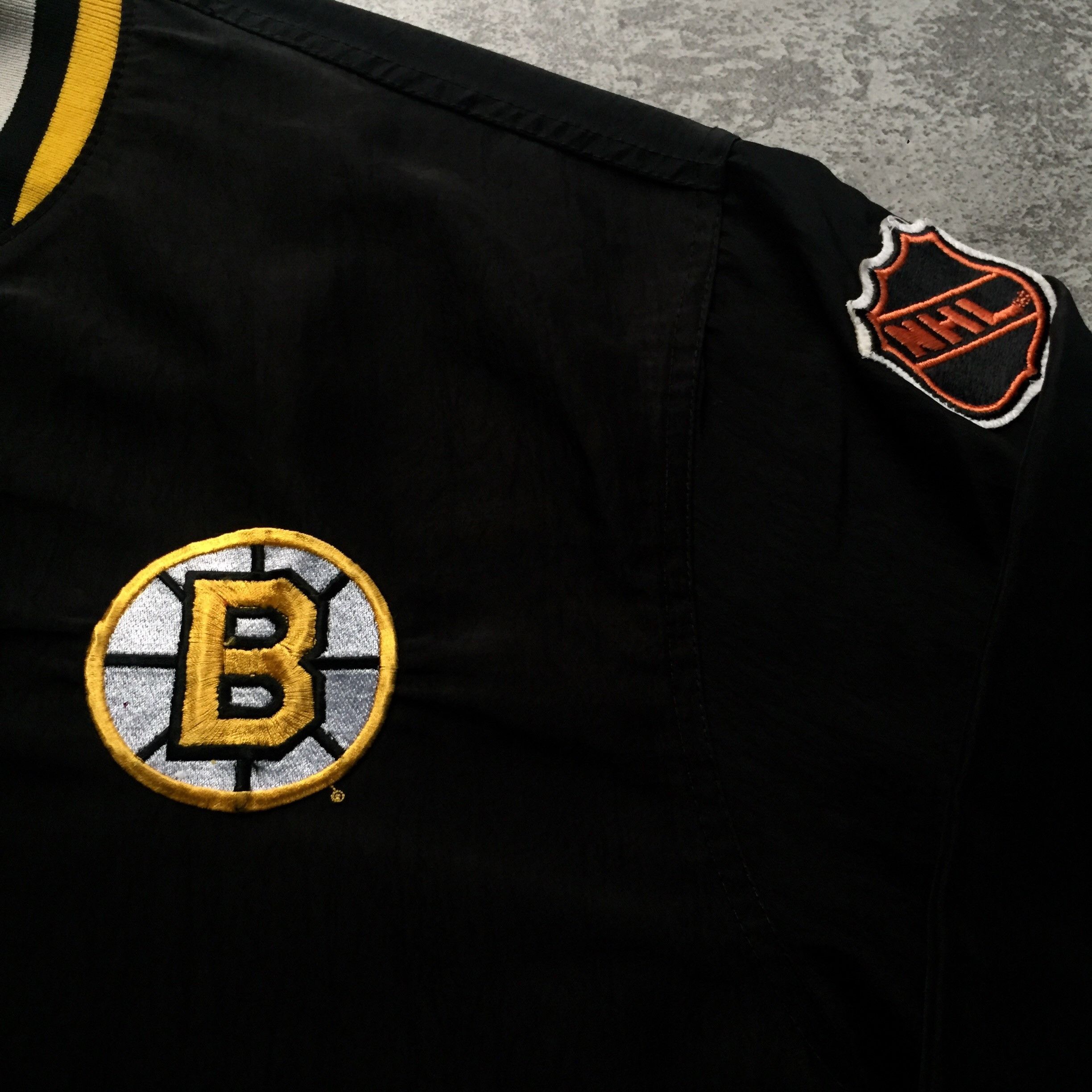 NHL 70s NHL Boston Bruins By Starter Halfzip Size US XL / EU 56 / 4 - 3 Thumbnail