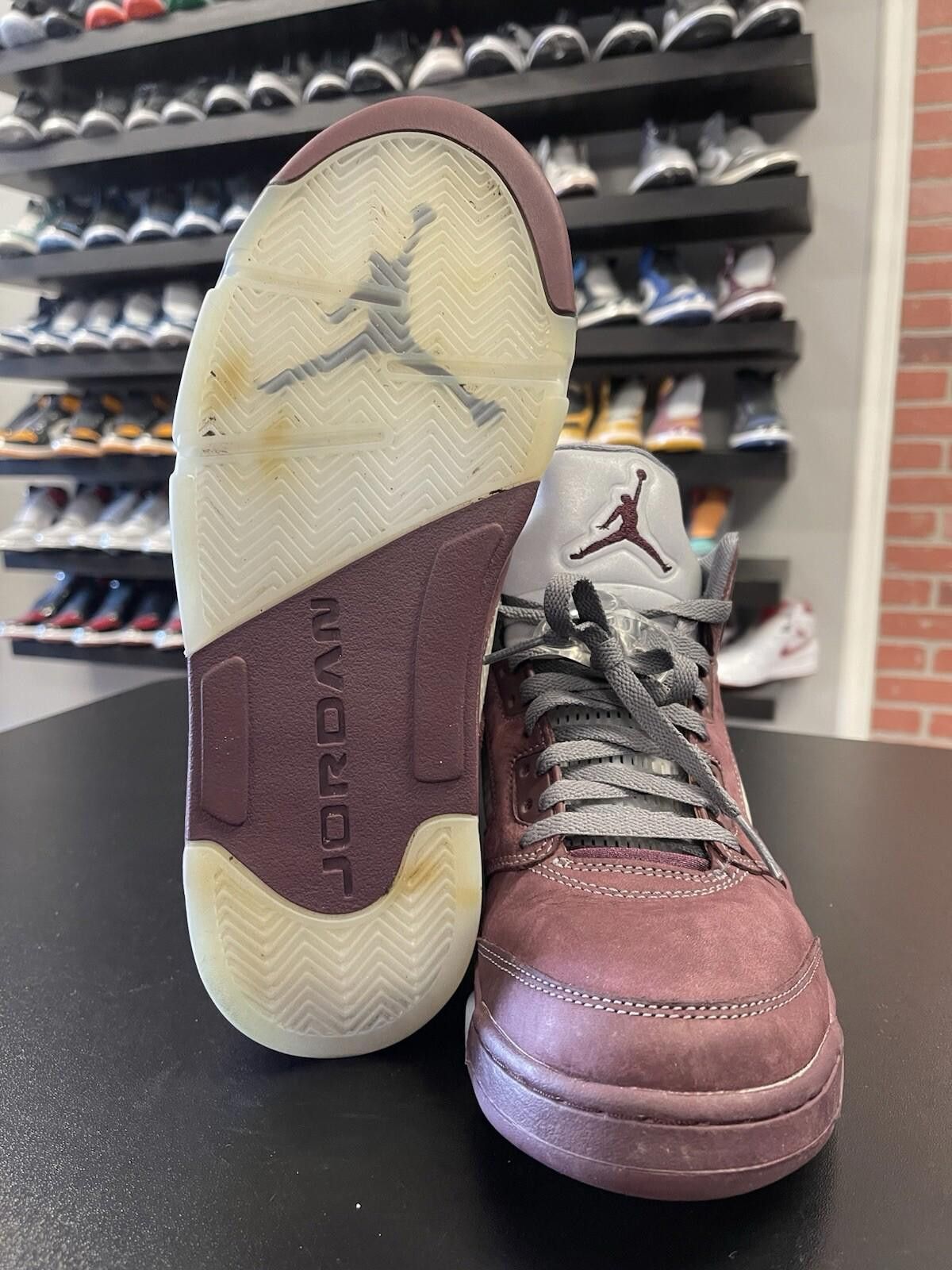 Jordan Brand Size 8 - Nike Air Jordan 5 Retro Burgundy ‘23 DZ4131-600 OG Size US 8 / EU 41 - 10 Thumbnail